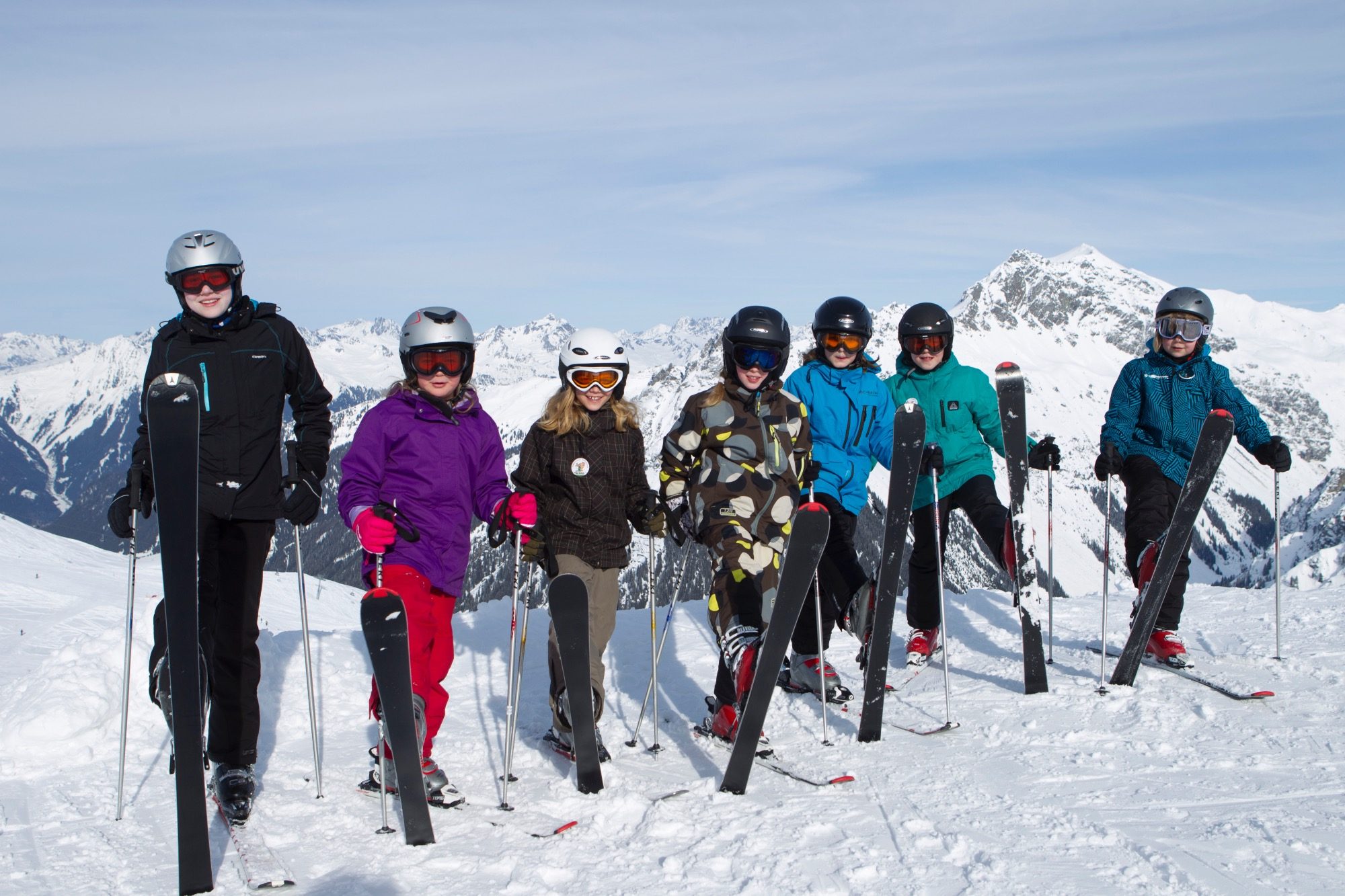 Kinderskigruppe