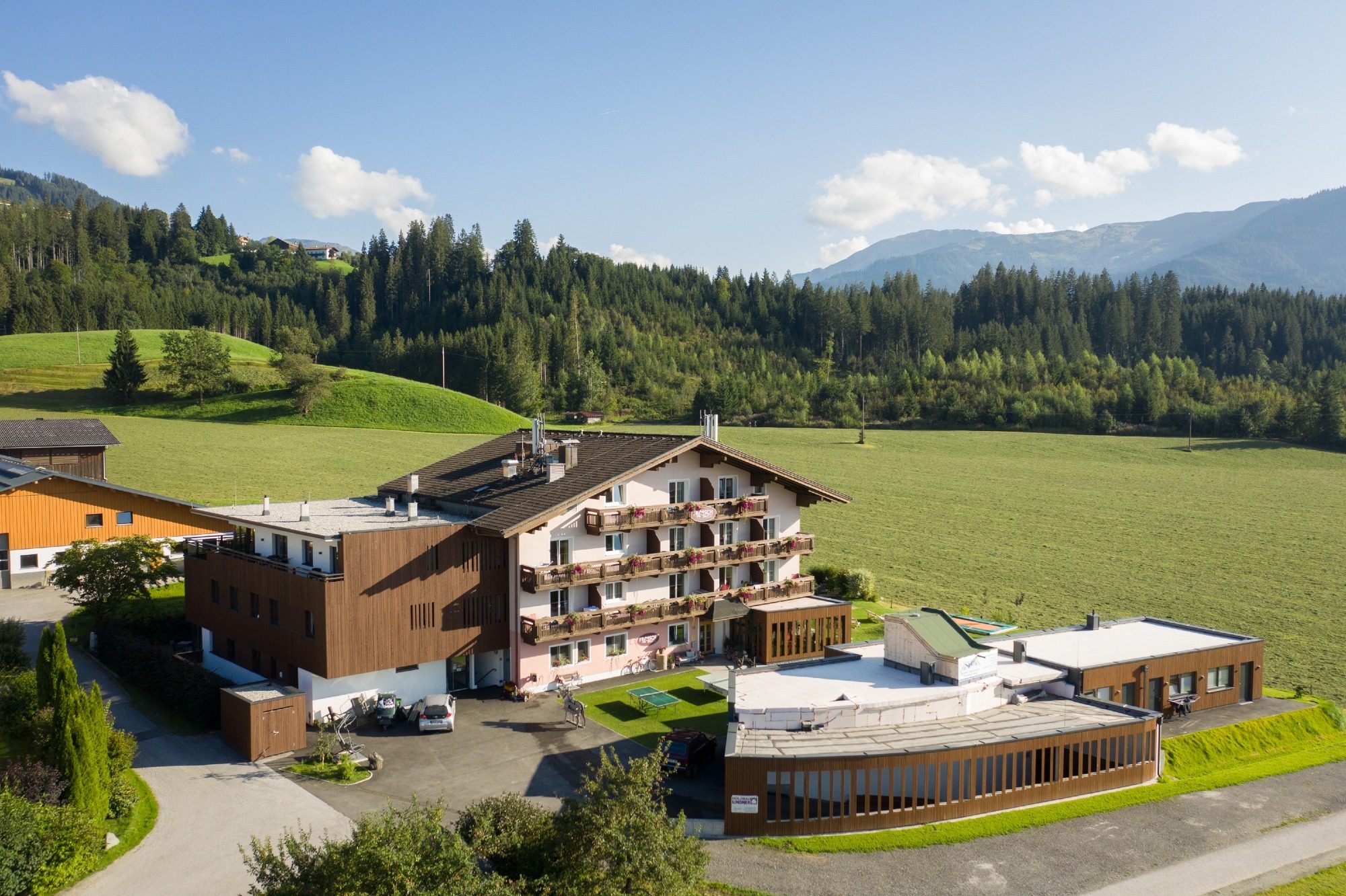 Außenansicht Familien Sportclub Wilder Kaiser