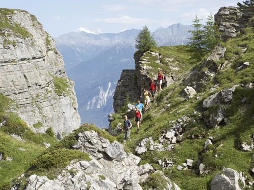 Familien Transalp durch Südtirol / E5