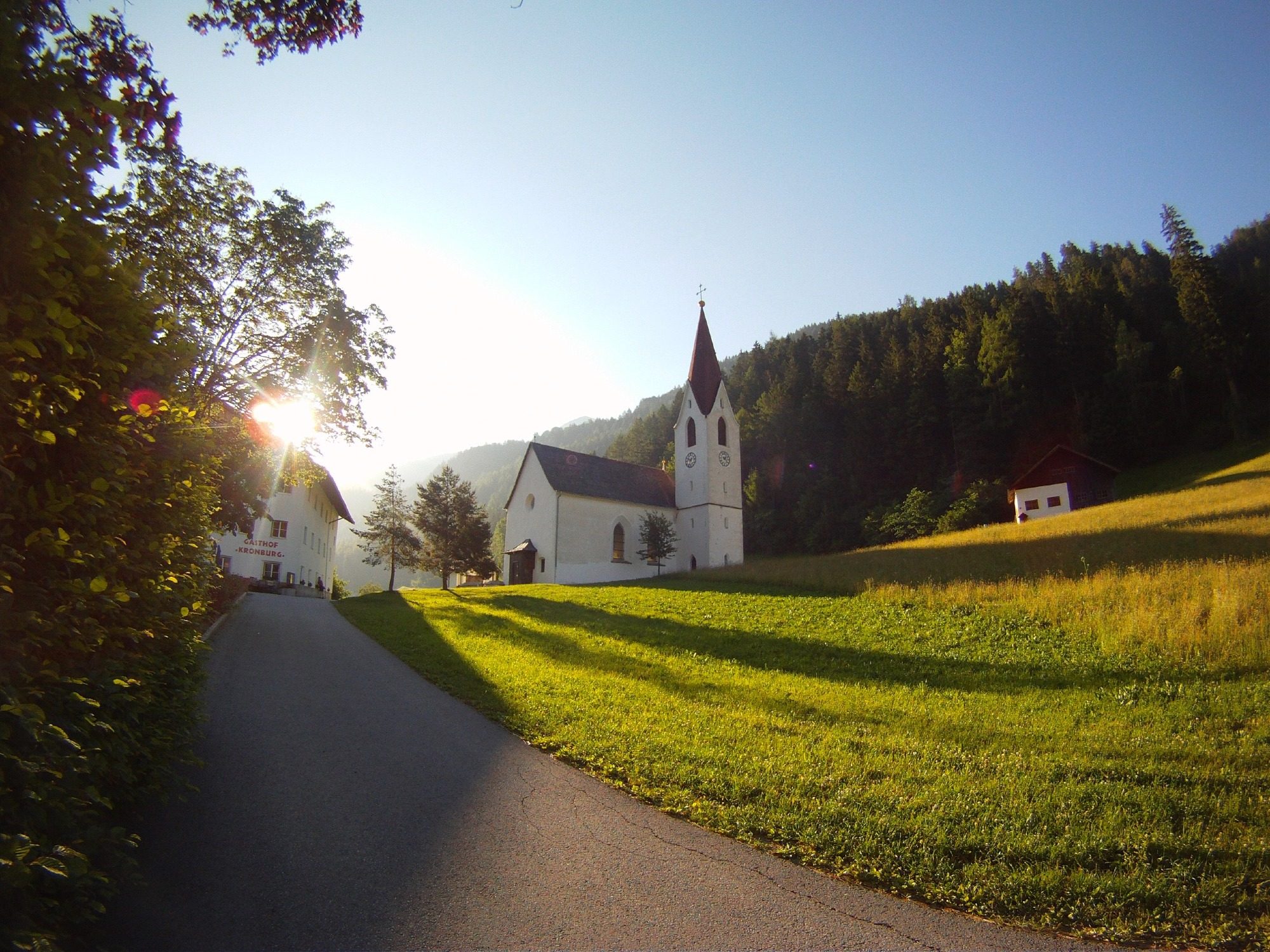 Ruhiger geht es kaum als auf der Kronburg