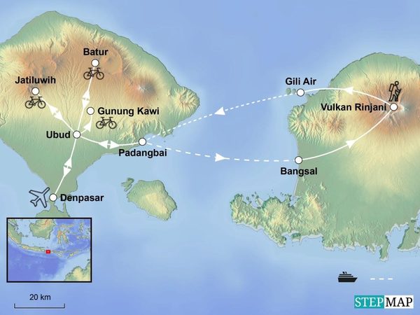 Bali – Lombok – Gili Multiaktiv