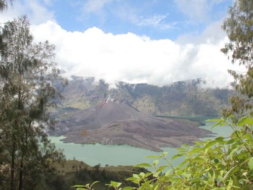 Blick auf eine Insel