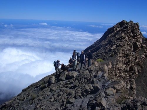 Kapverden über den Wolken