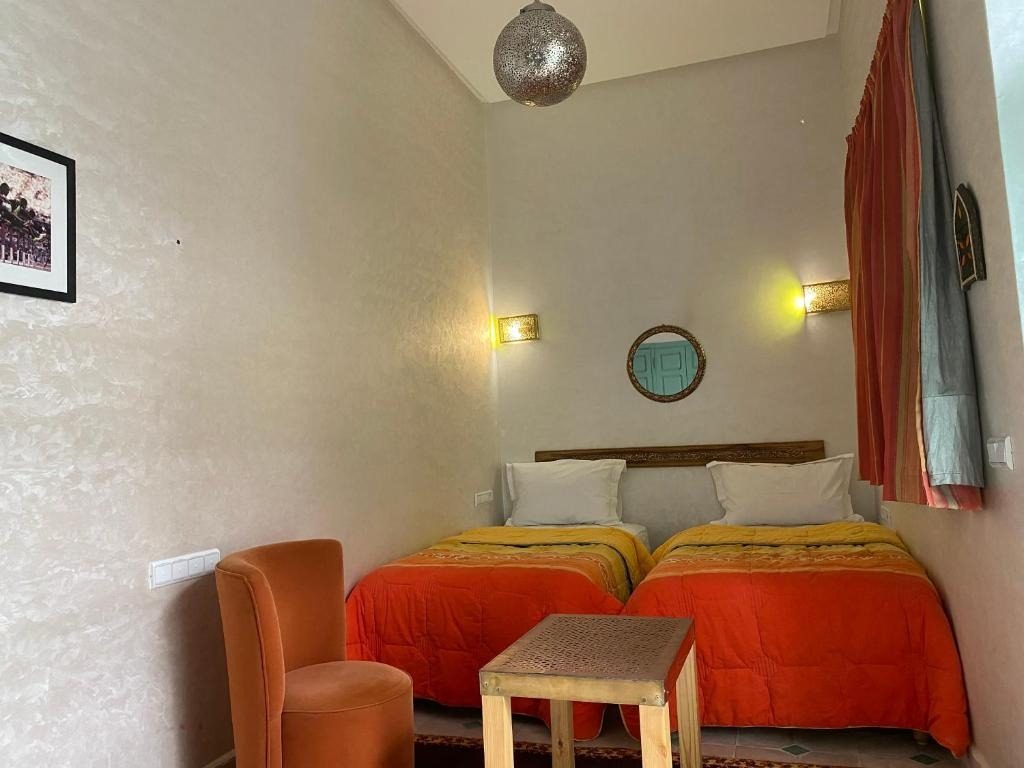 Unterkunftsbeispiel Marrakech, Riad Deux Palmiers: Doppelzimmer