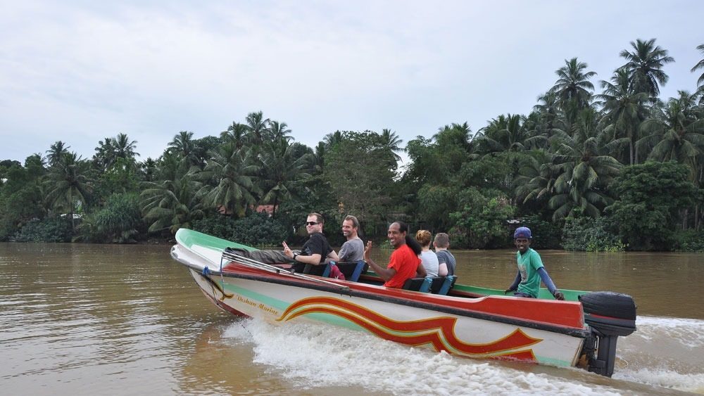 Boot auf Fluss