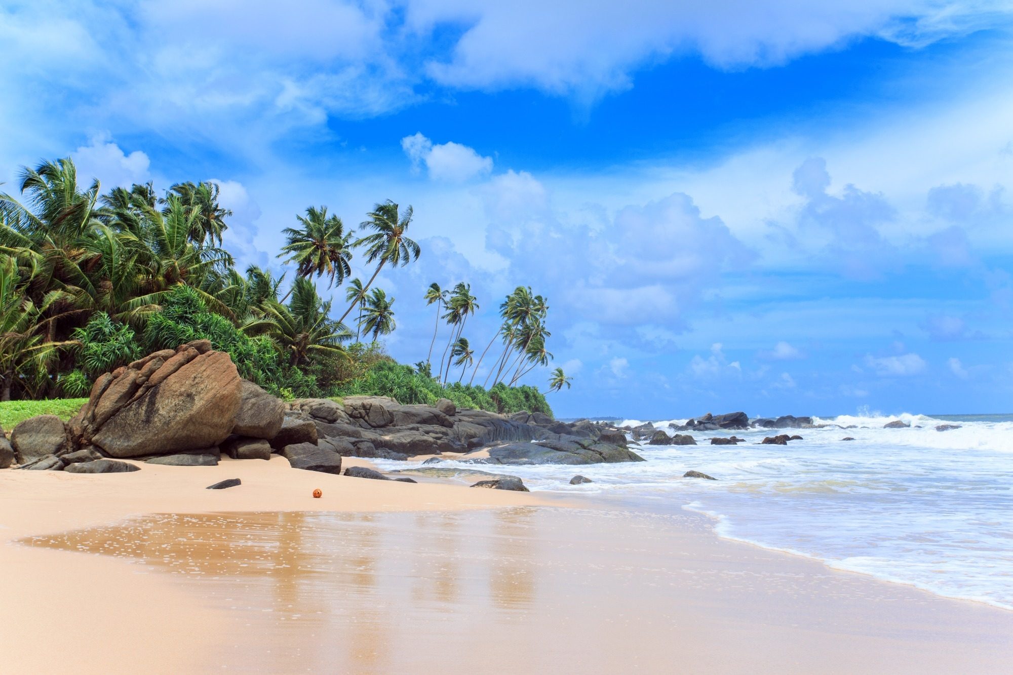 Strand in Sri Lanka