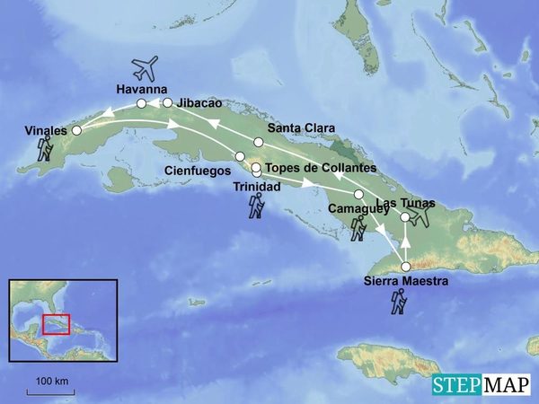 Trekking in Zentral-, Ost- & Westkuba Trekking in Zentral-, Ost- & Westkuba