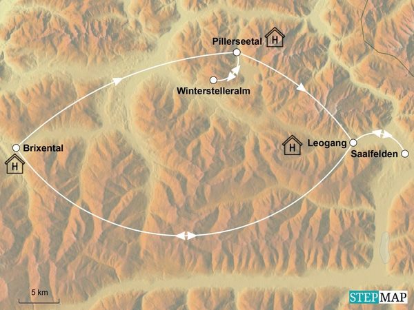 Gravelbike Transalp Kitzbüheler Alpen – Pinzgau
