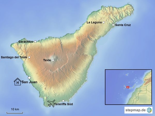 Bikereise auf Teneriffa