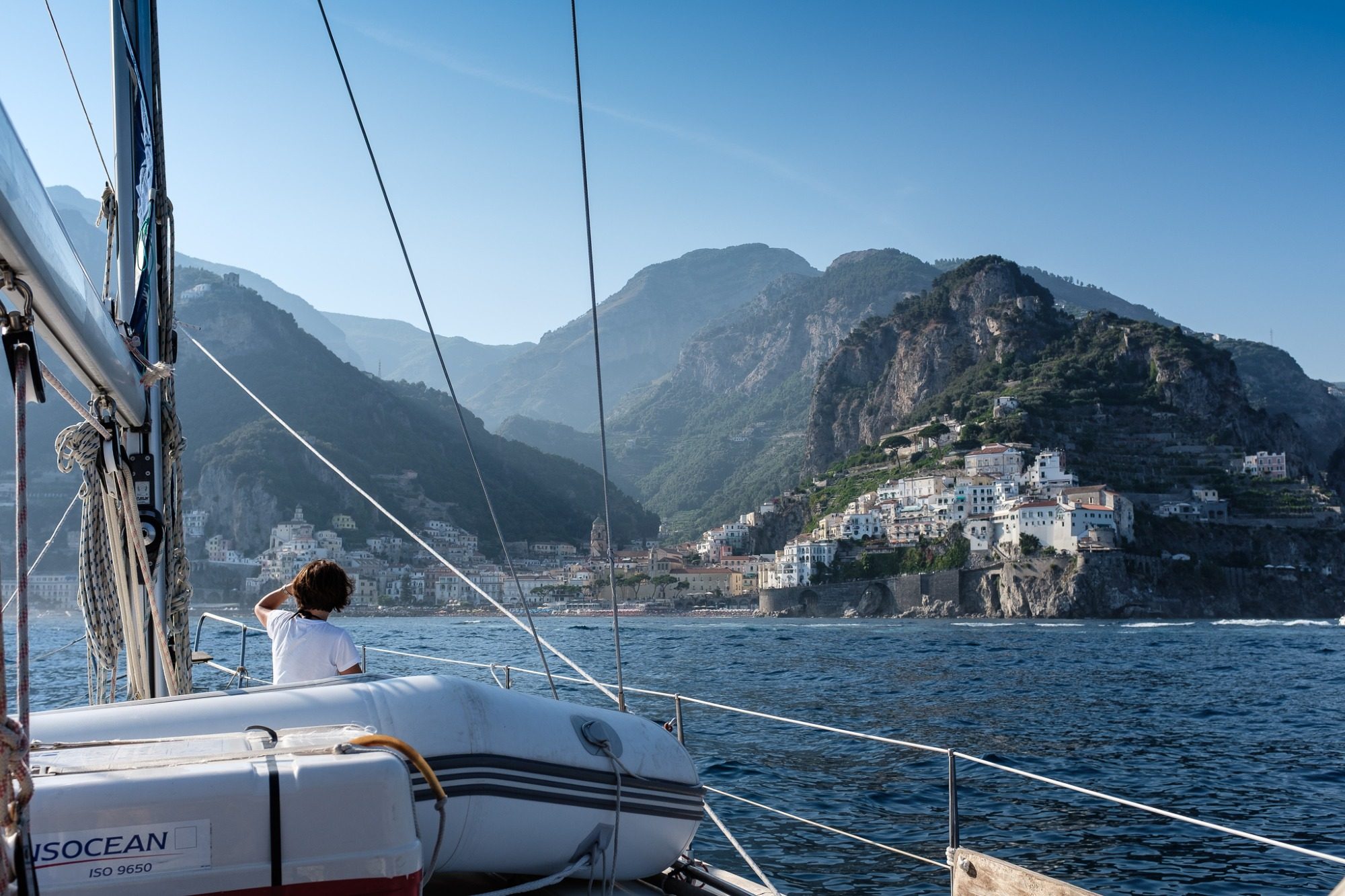 Hafen in der Dämmerung