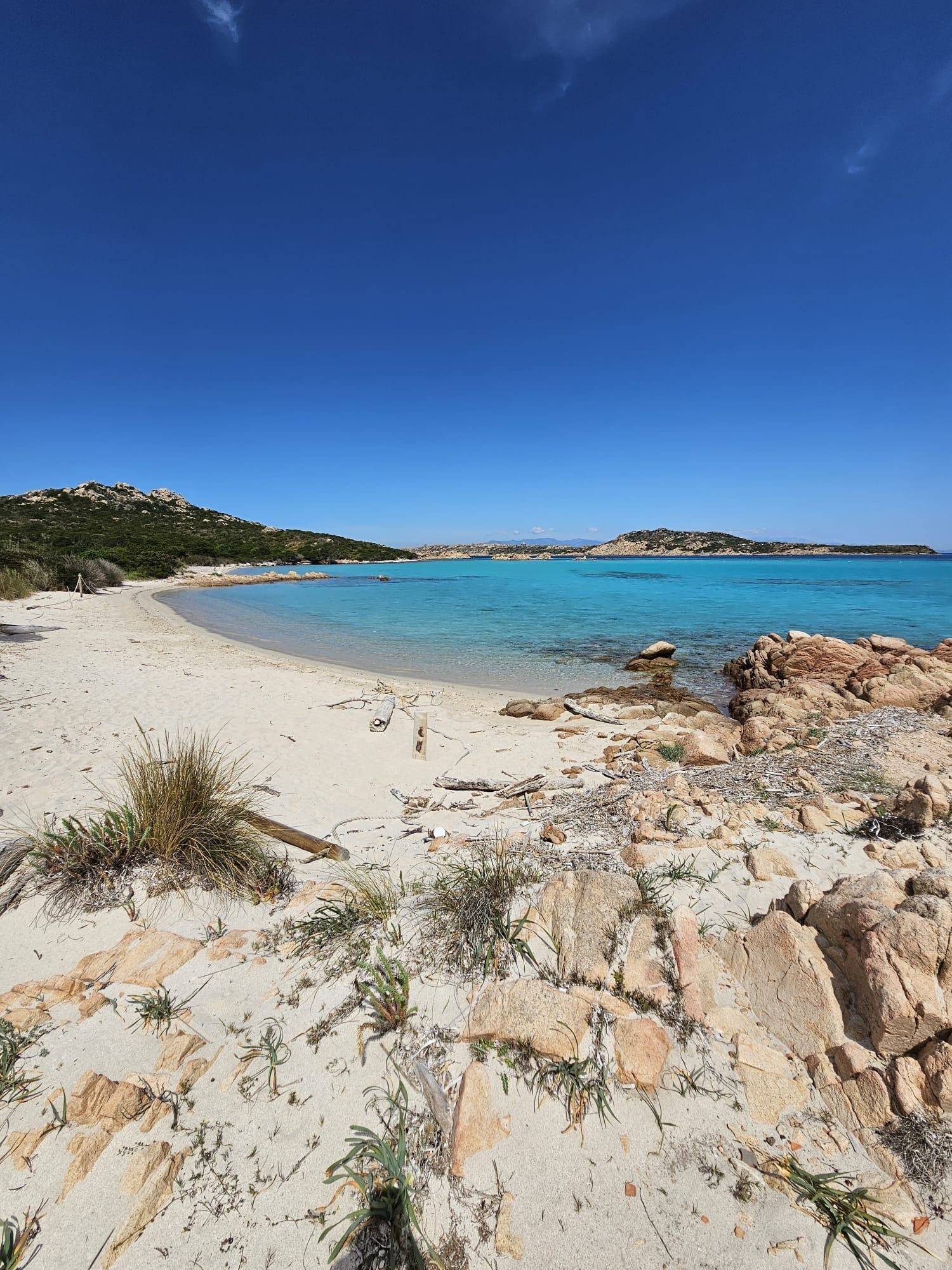 Bucht mit Sandstrand