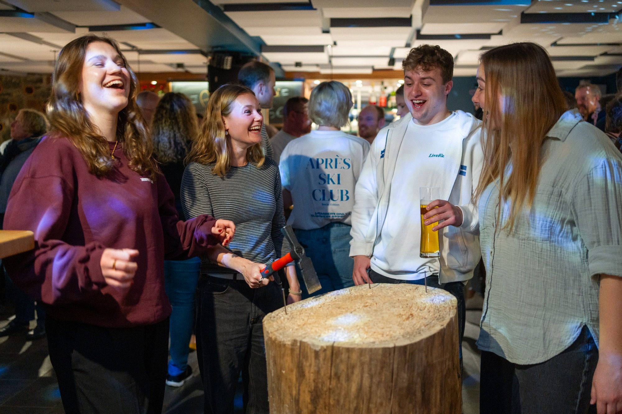 Frisch gemixte Drinks von der Bar