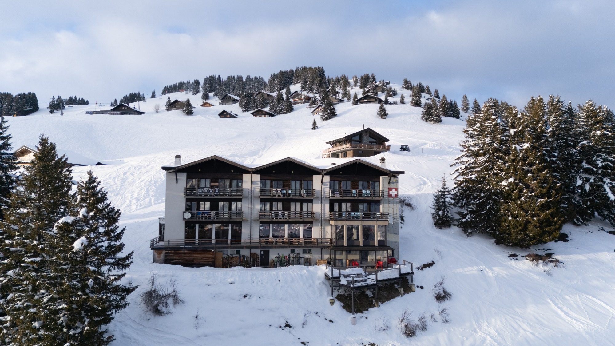Sportclub Onu im Schnee