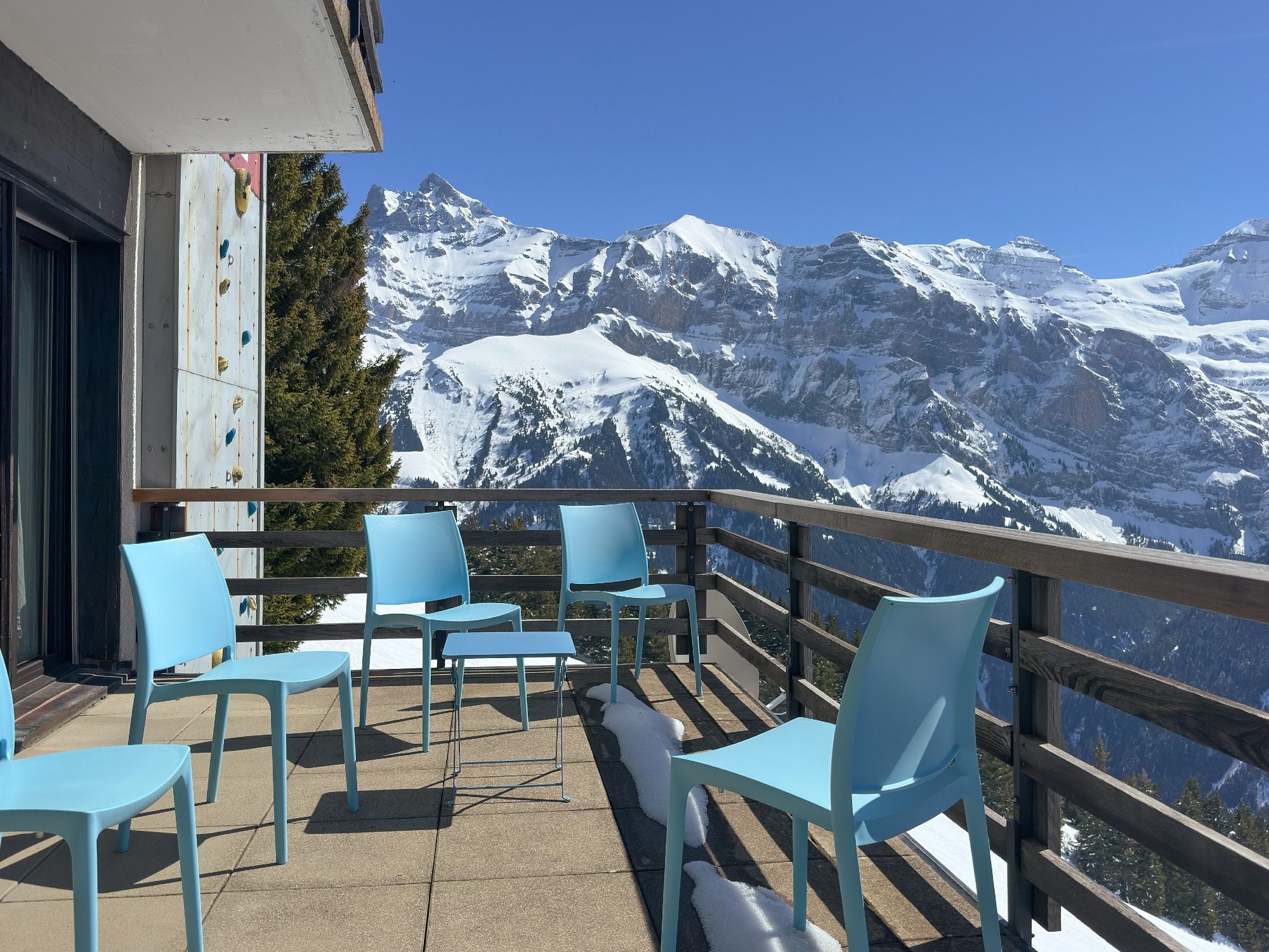 Ausblick auf die Gipfel