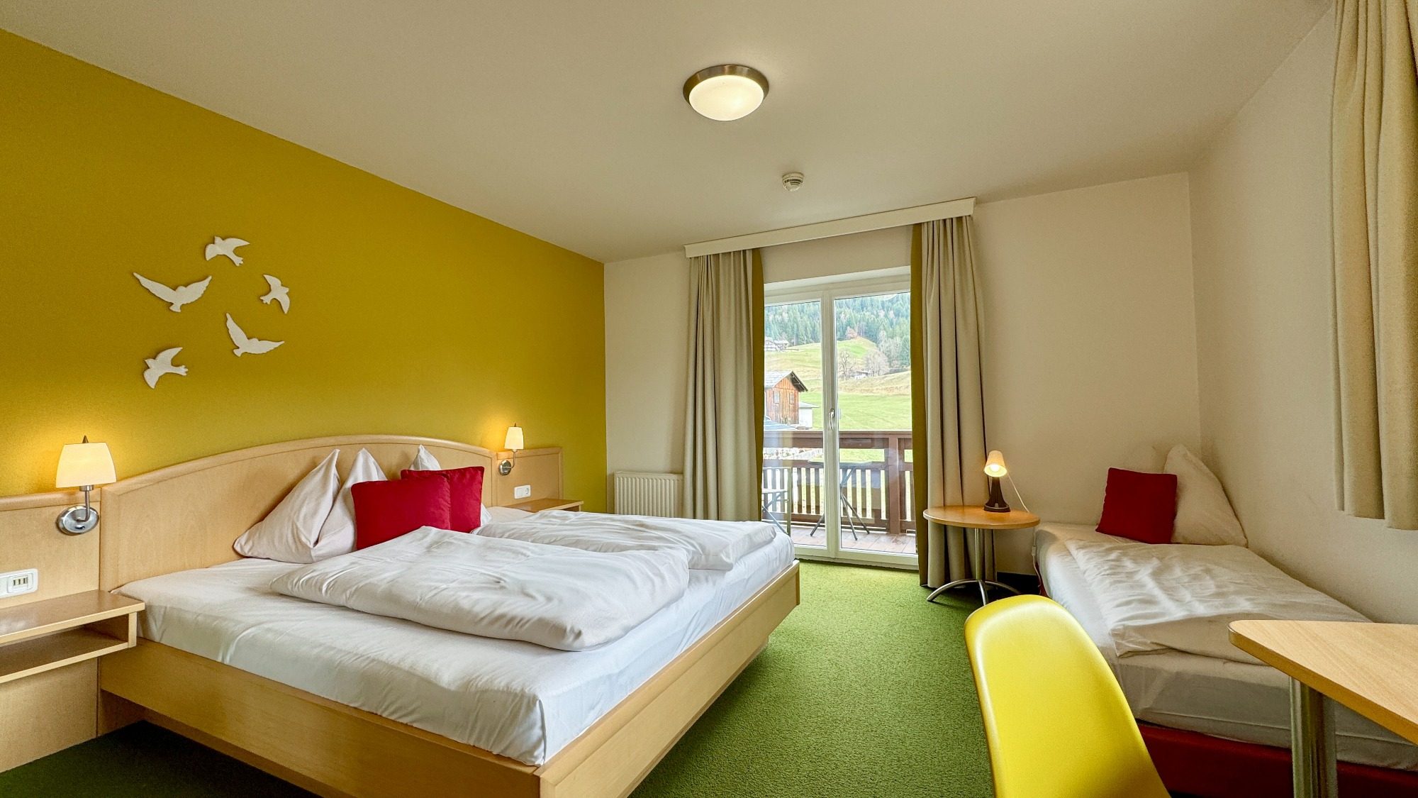 Dreibettzimmer