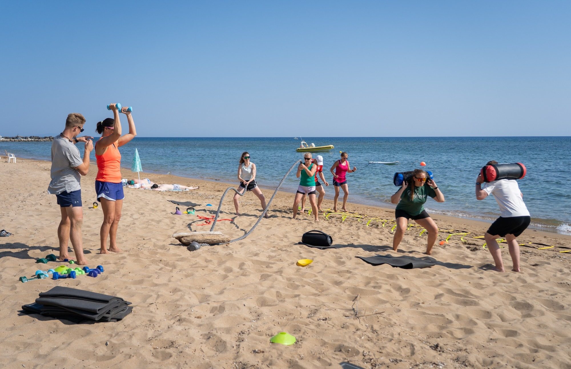 Gemeinsam auspowern bei der Beach Energy Week