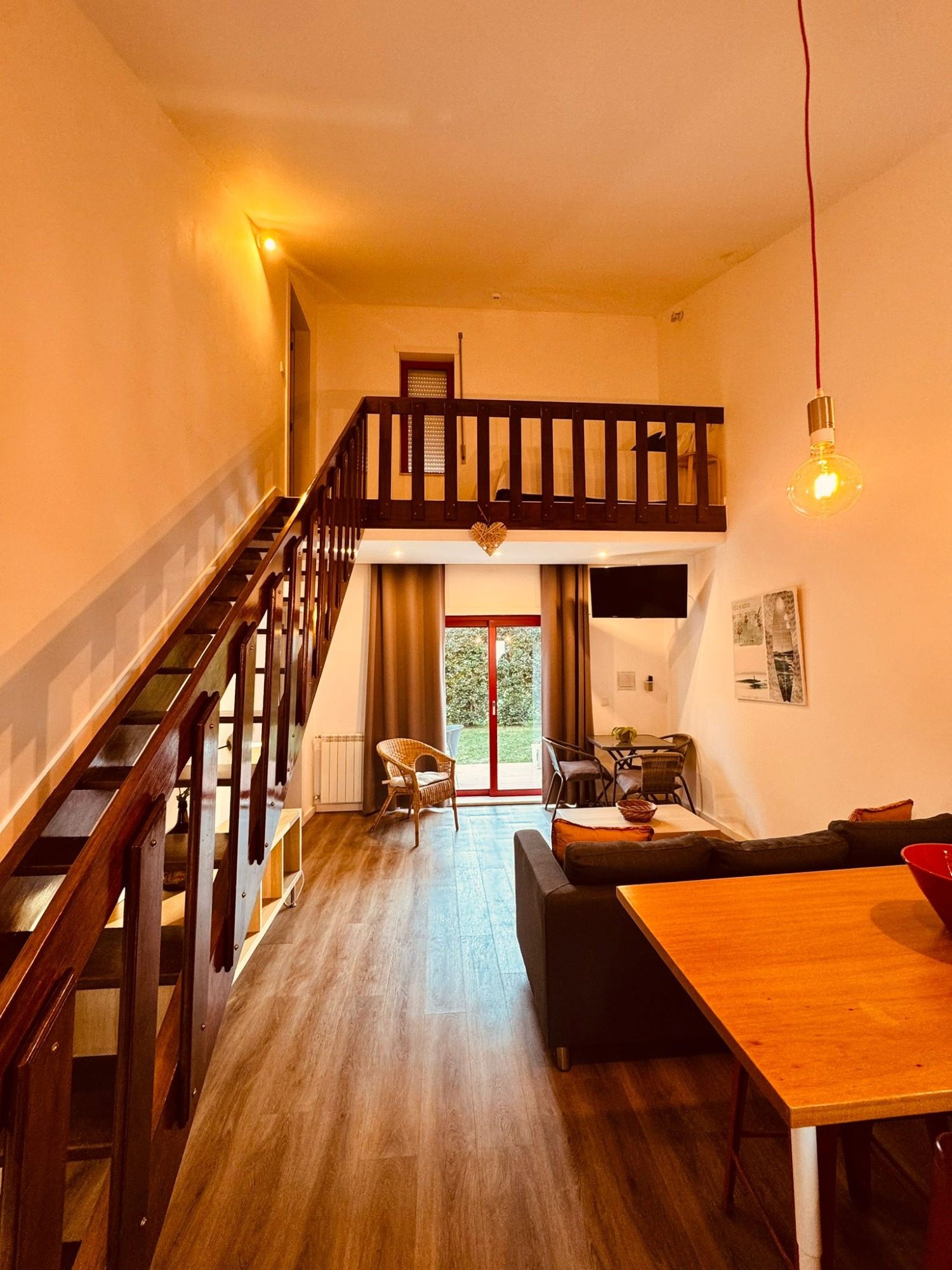 Zweistöckiges Apartment