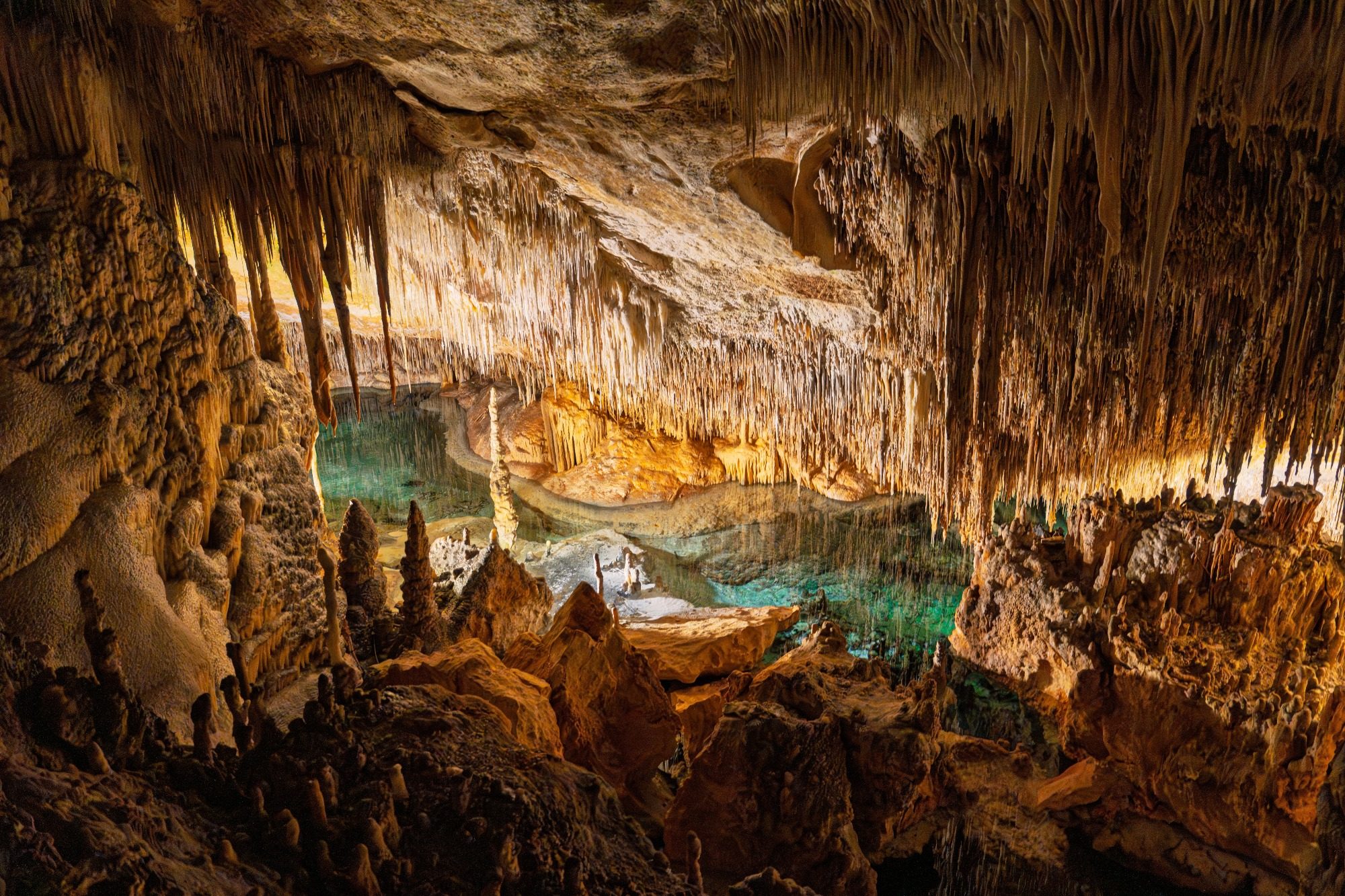 Drachenhöhlen Cuevas del Drach in Porto Cristo