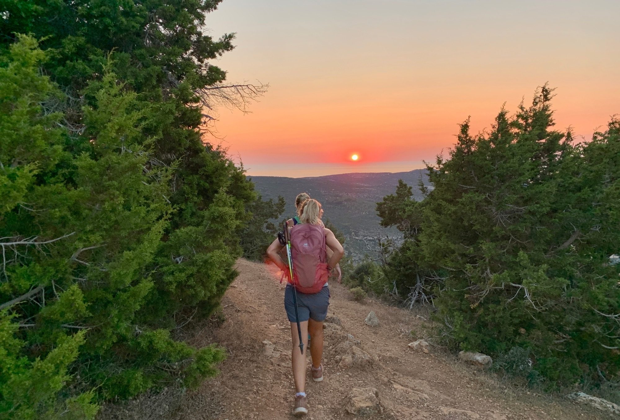 Sonnenuntergangswanderung