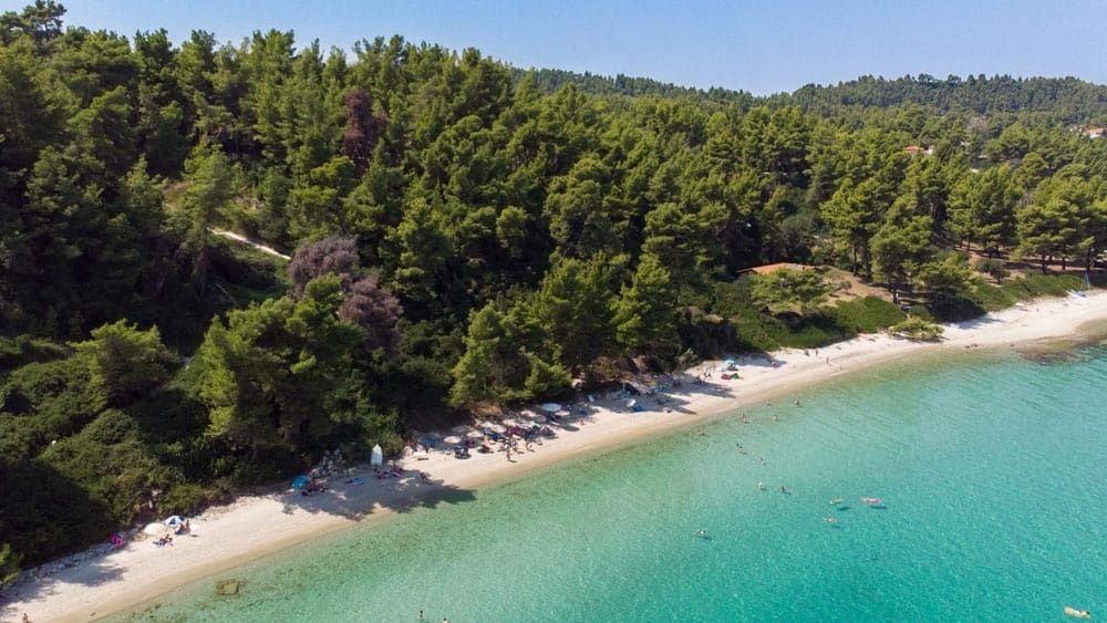 Weitläufiger Sandstrand