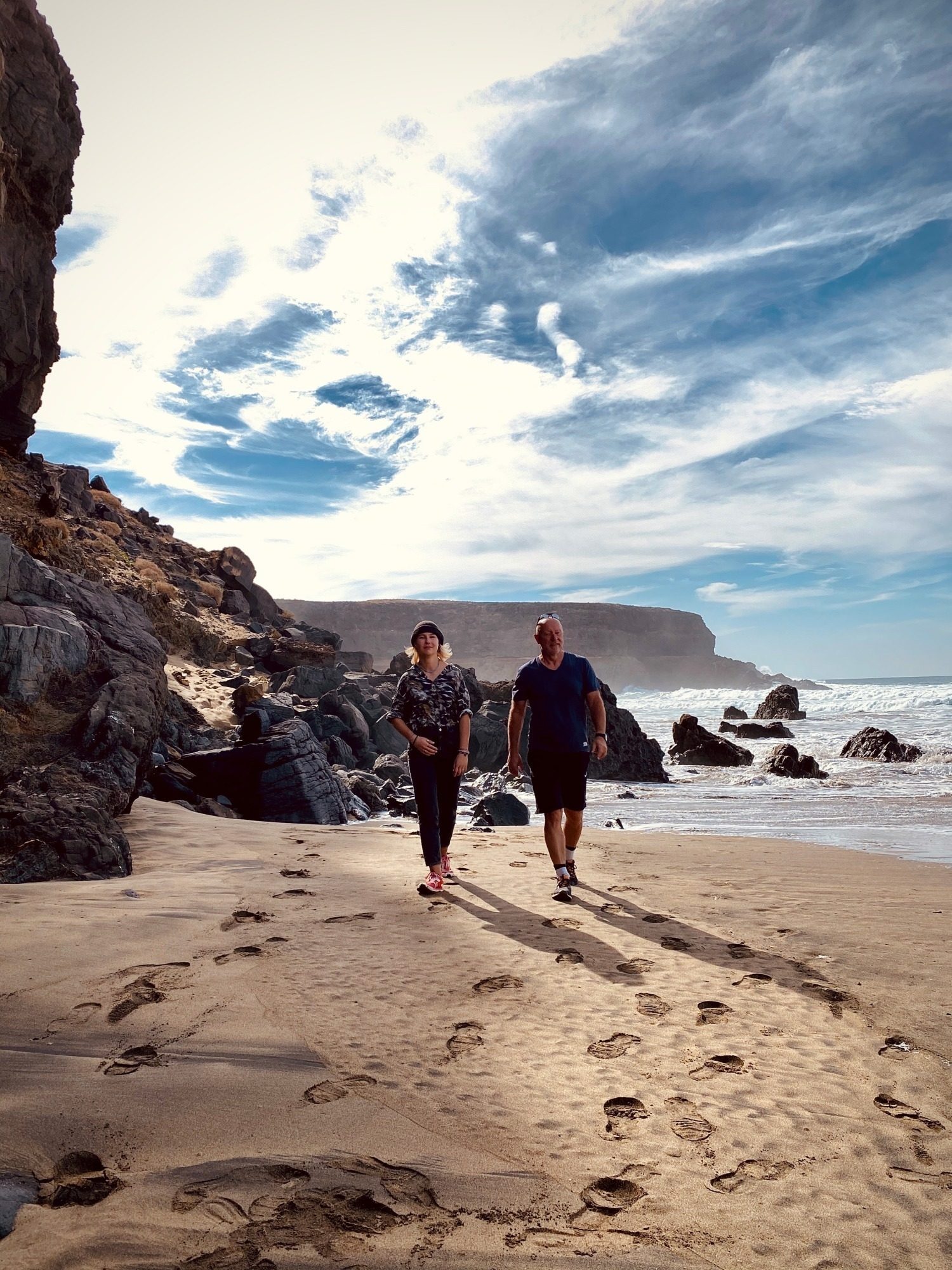 Spaziergang am Strand