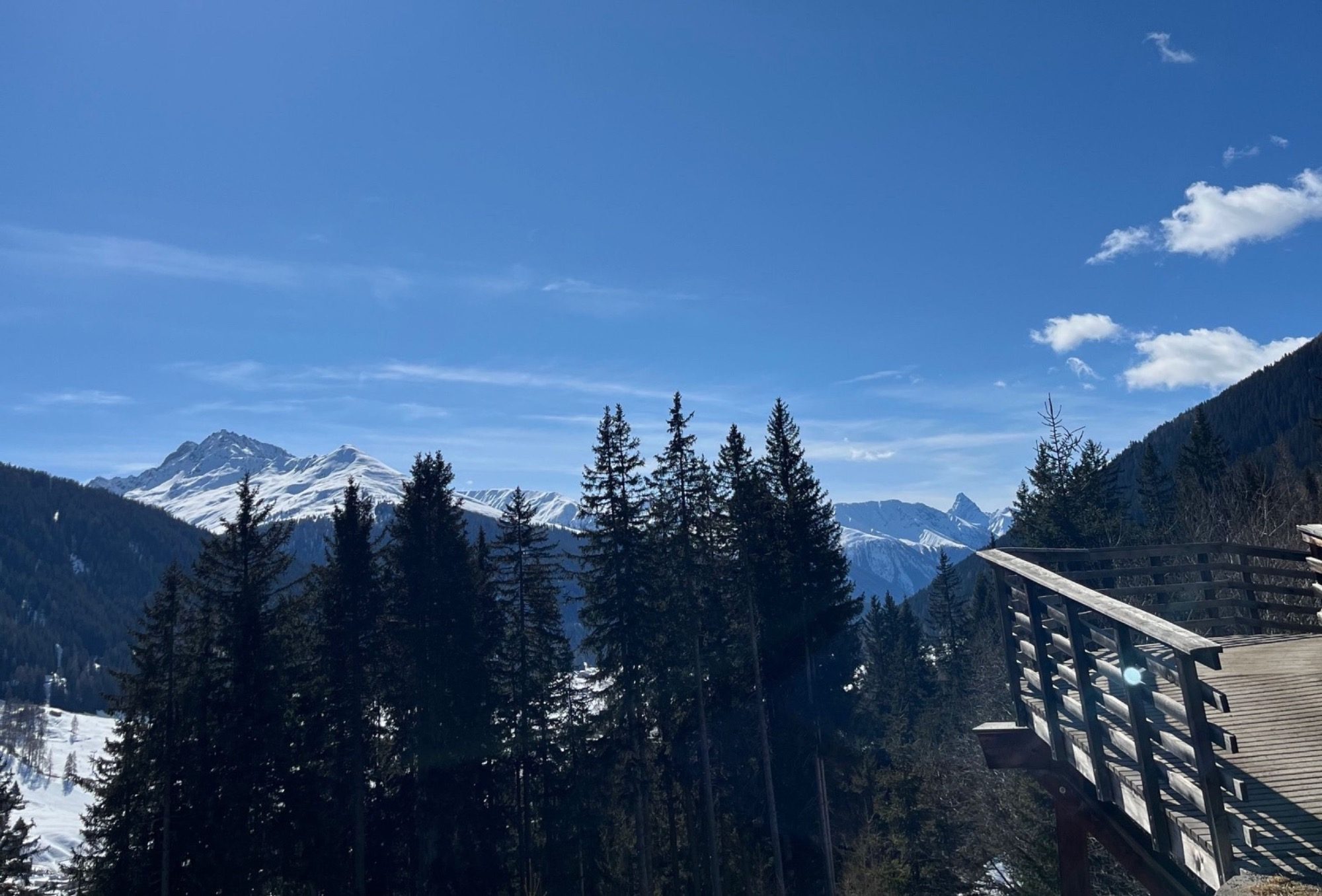 Plateau mit Aussicht