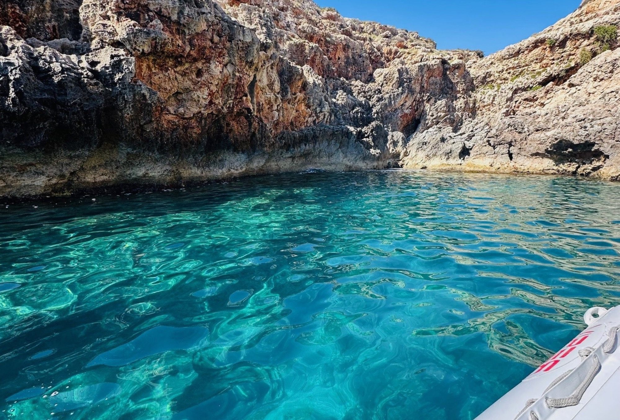 Kleine Gasse auf der Insel