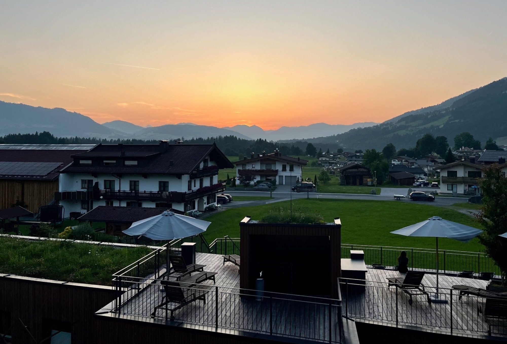 Fluss in der Landschaft