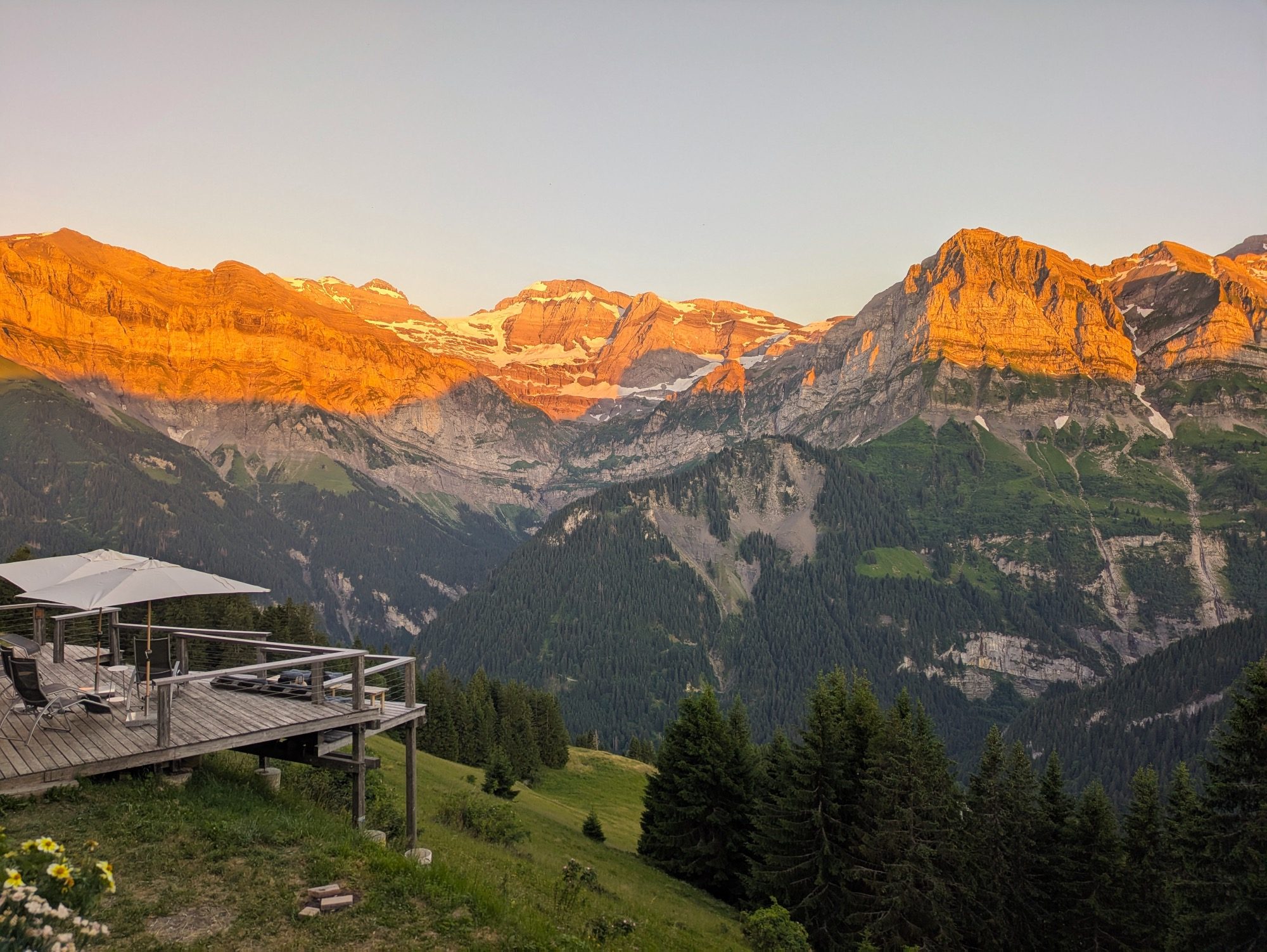 Sonnenuntergang im Onu