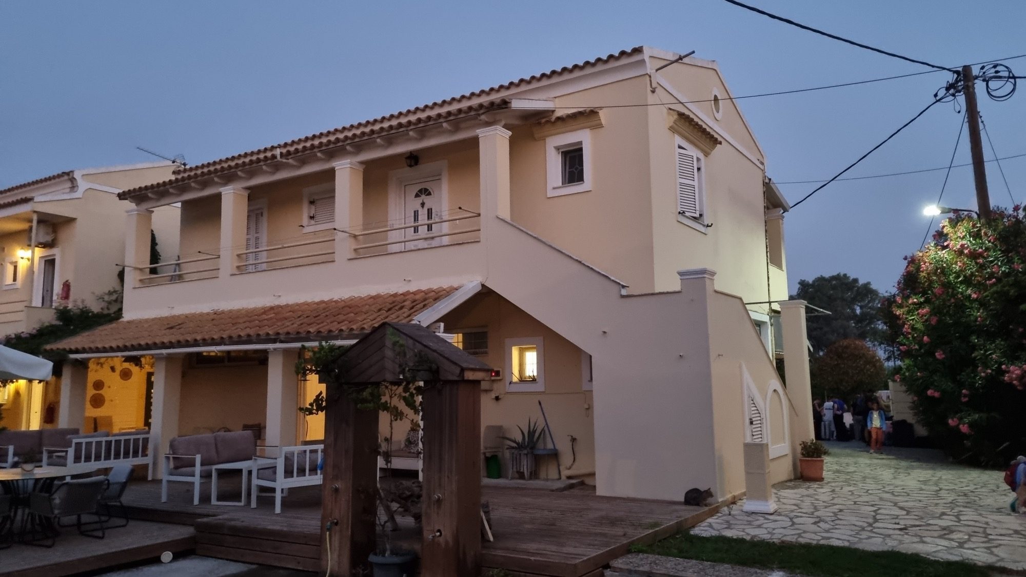 Unterkunft von außen