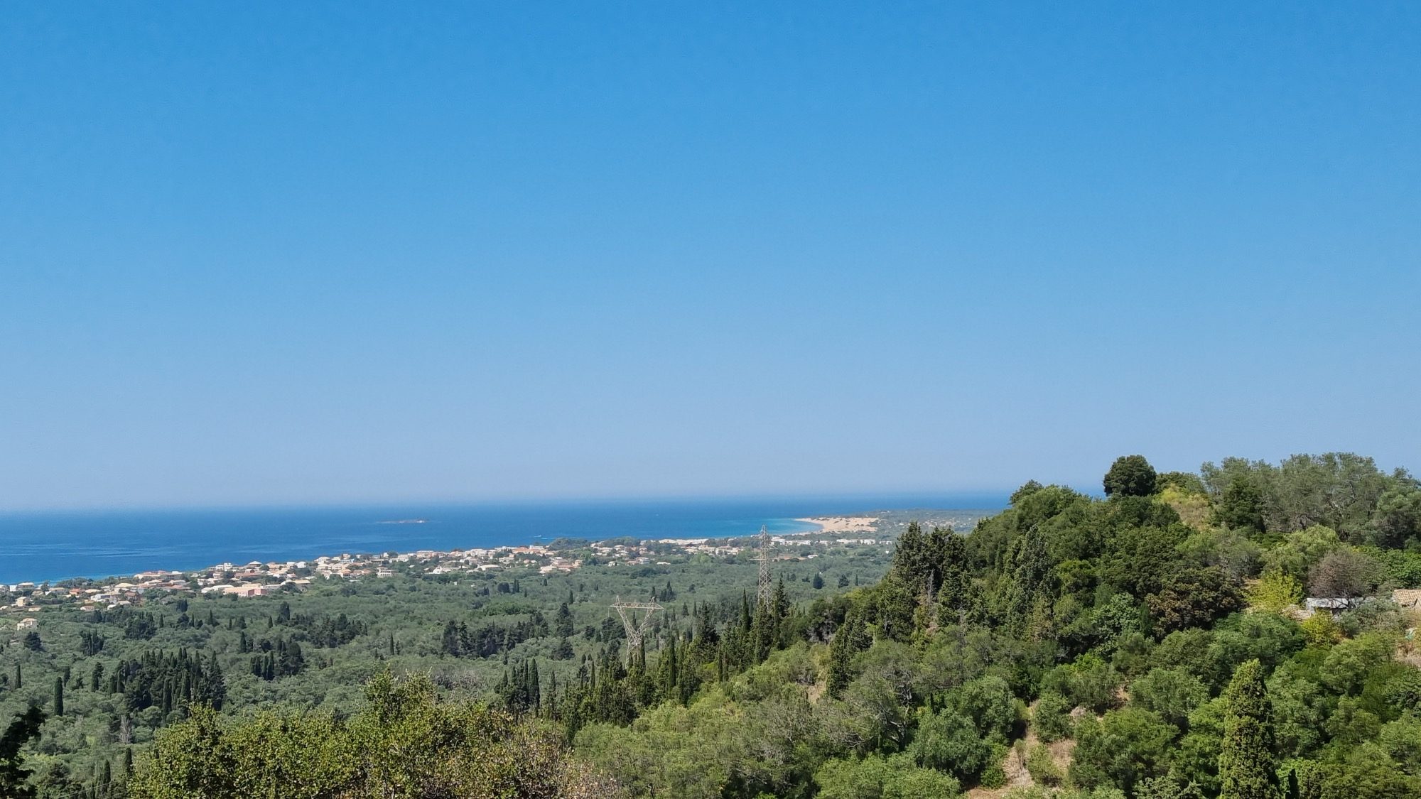 Aussicht auf das Meer