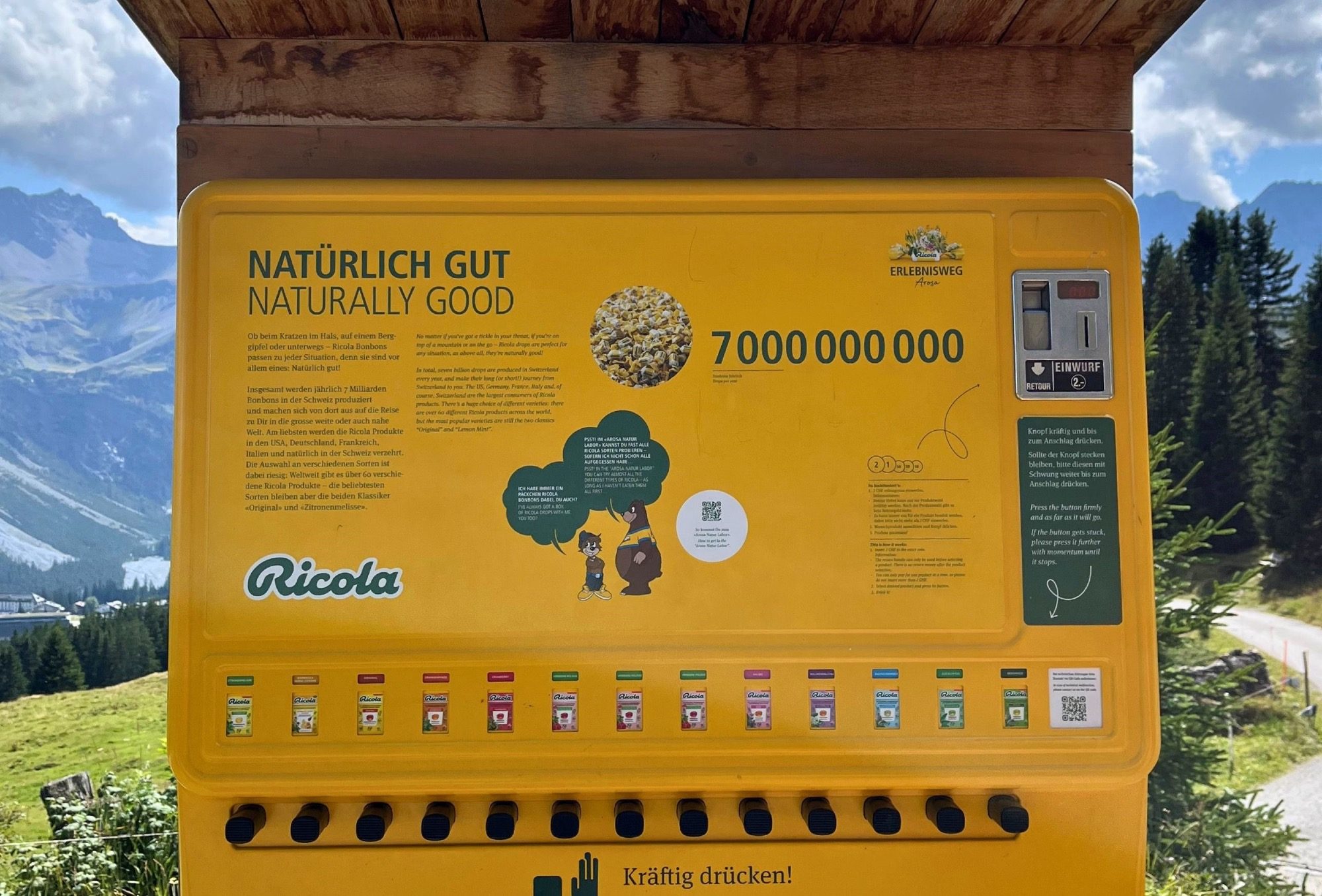 Ricola Automat