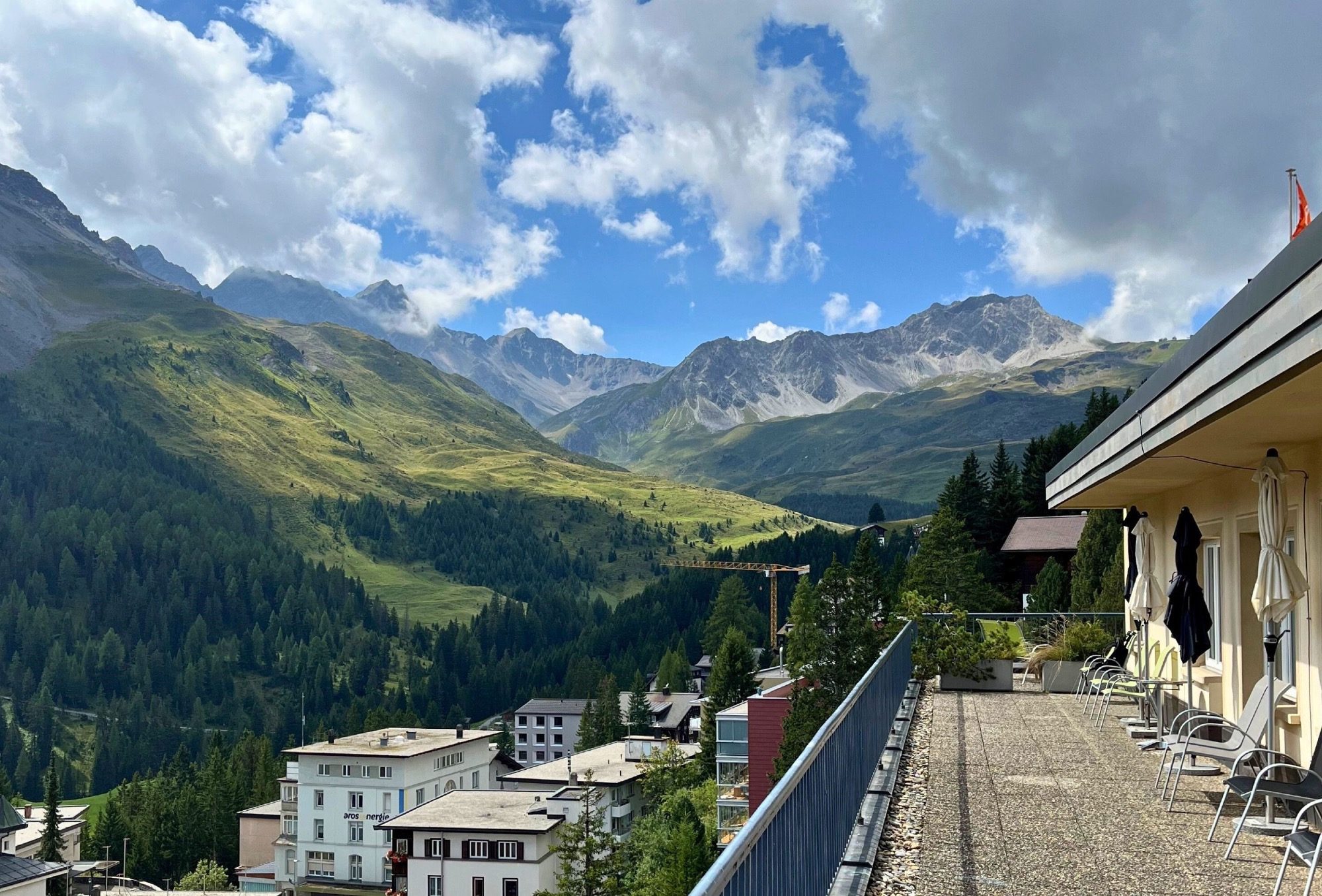 Toilette mit Aussicht