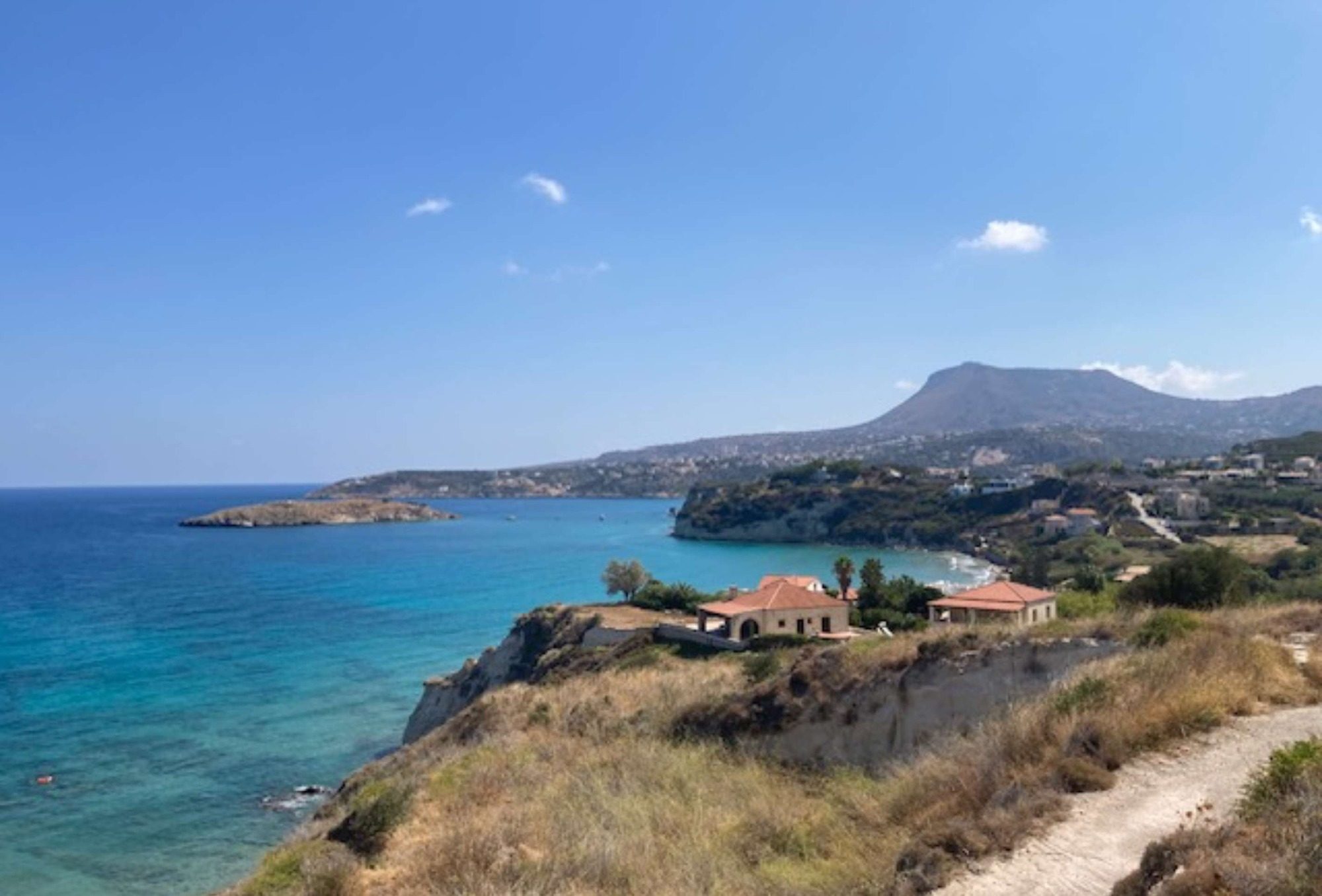 Küstenblick Nähe Almyrida