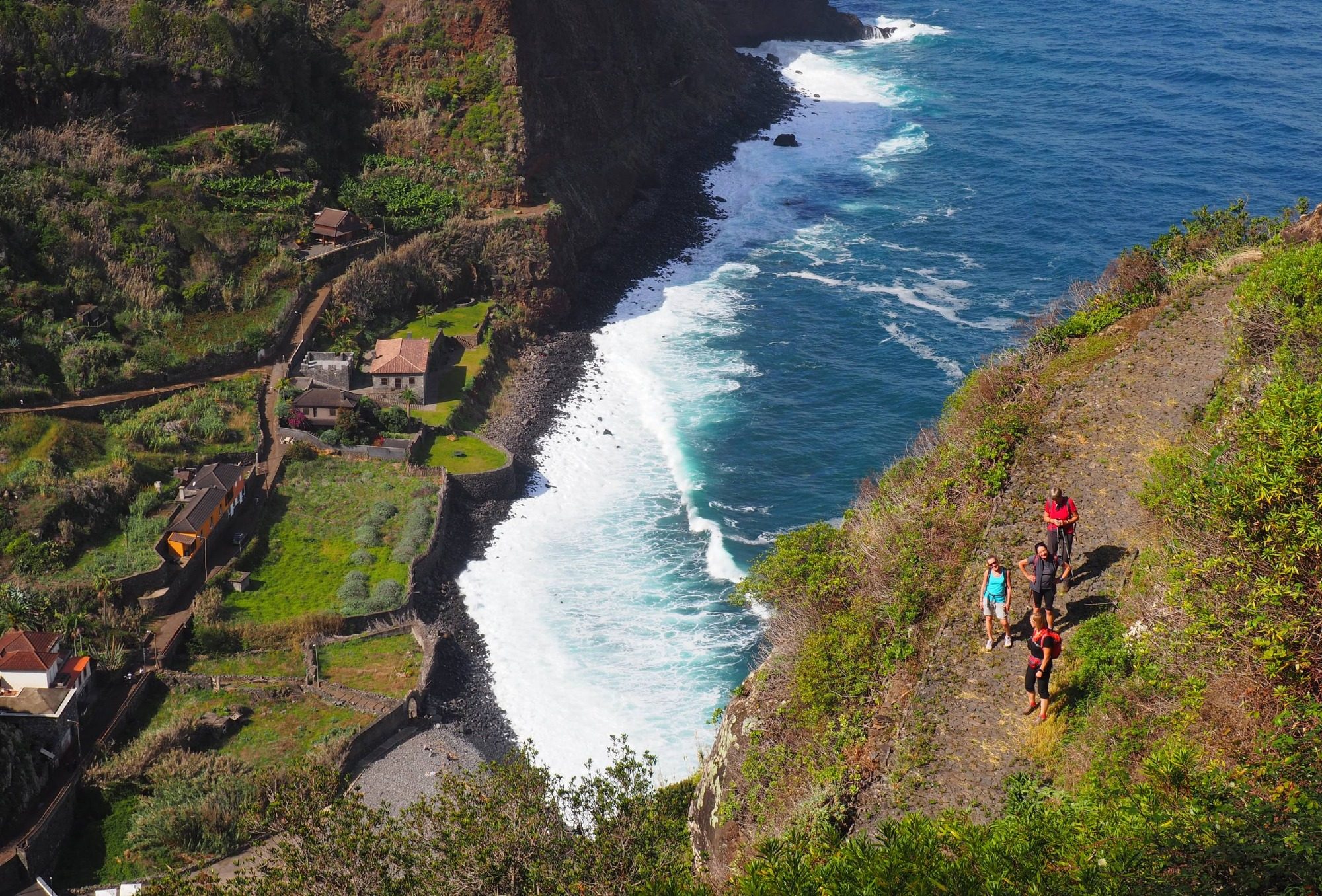 Wanderer auf Madeira
