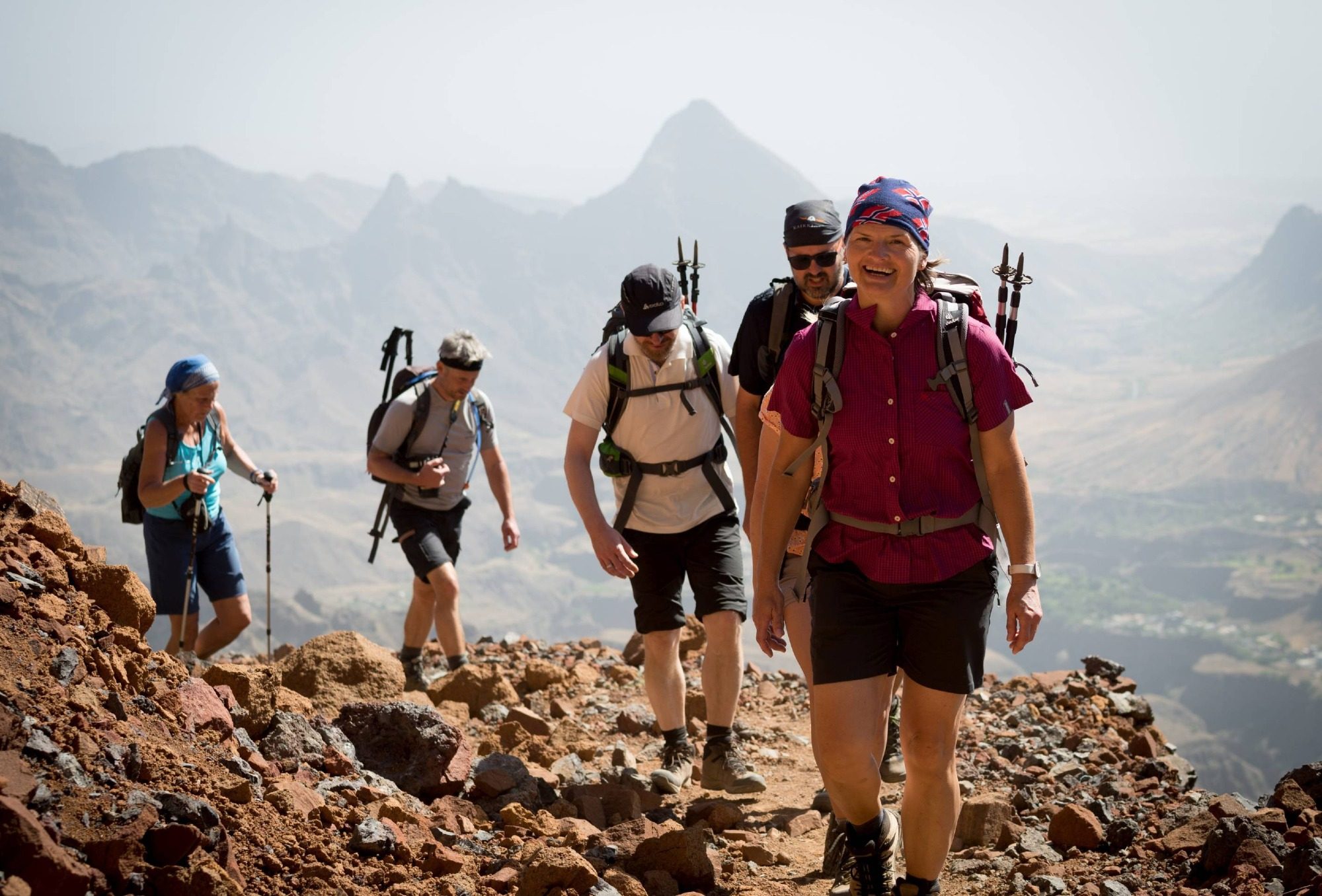 Wanderer auf den Kapverden