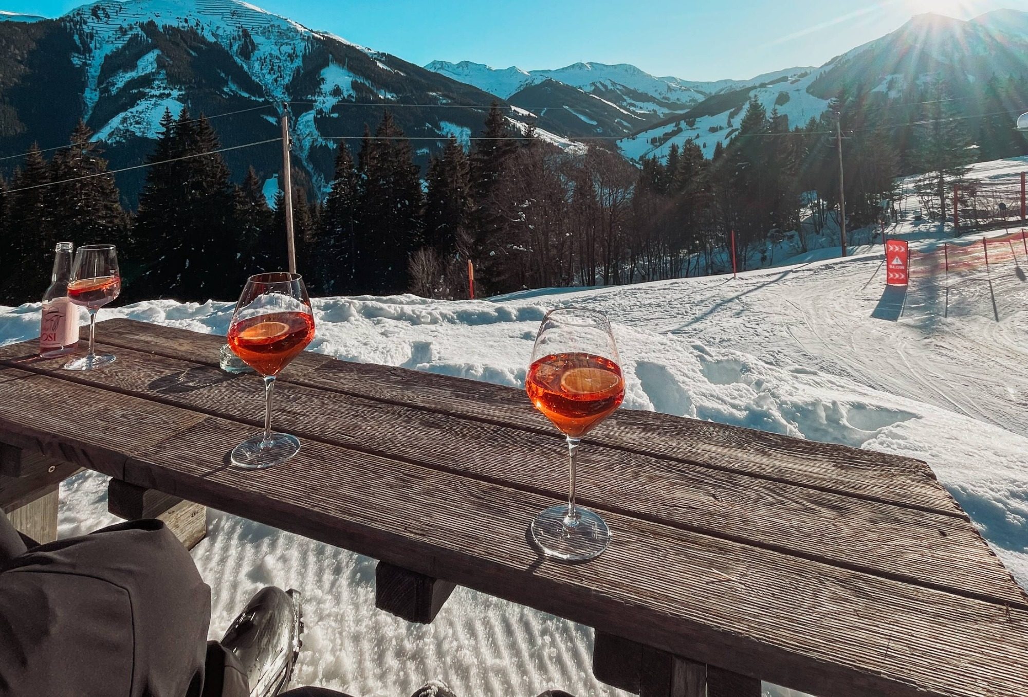 Aperol in Saalbach