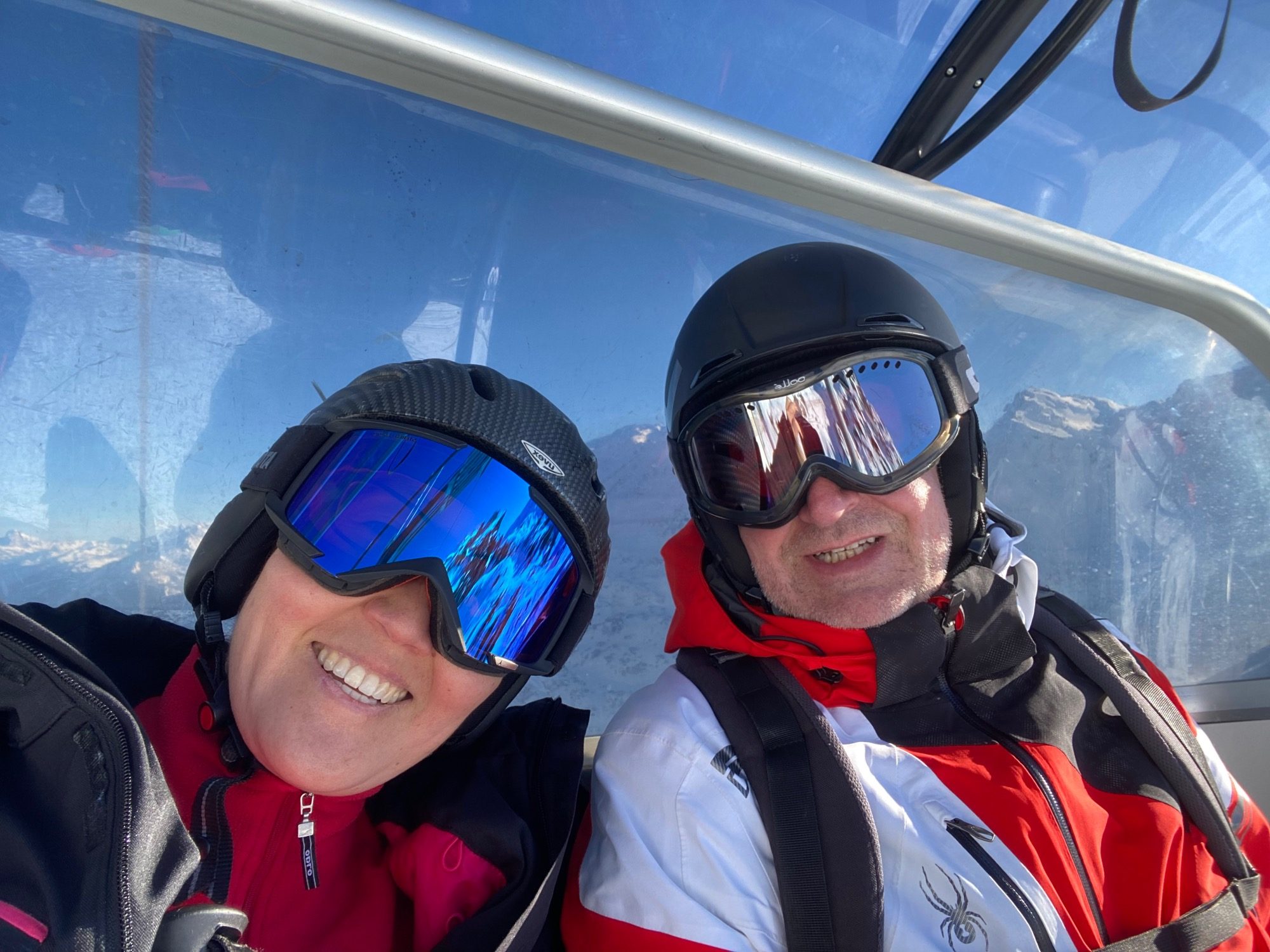 Selfie aus der Gondel