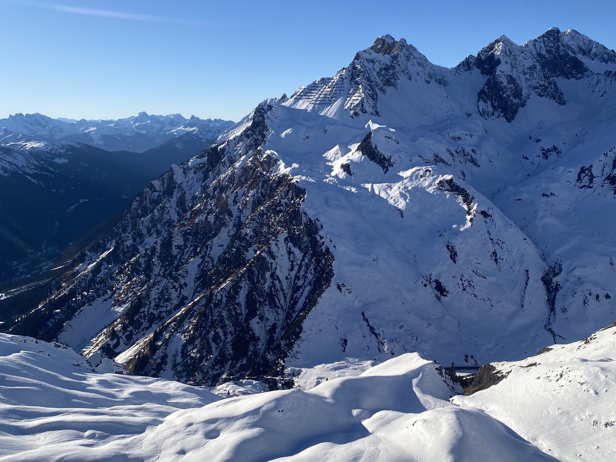 Schneebedeckte Berge