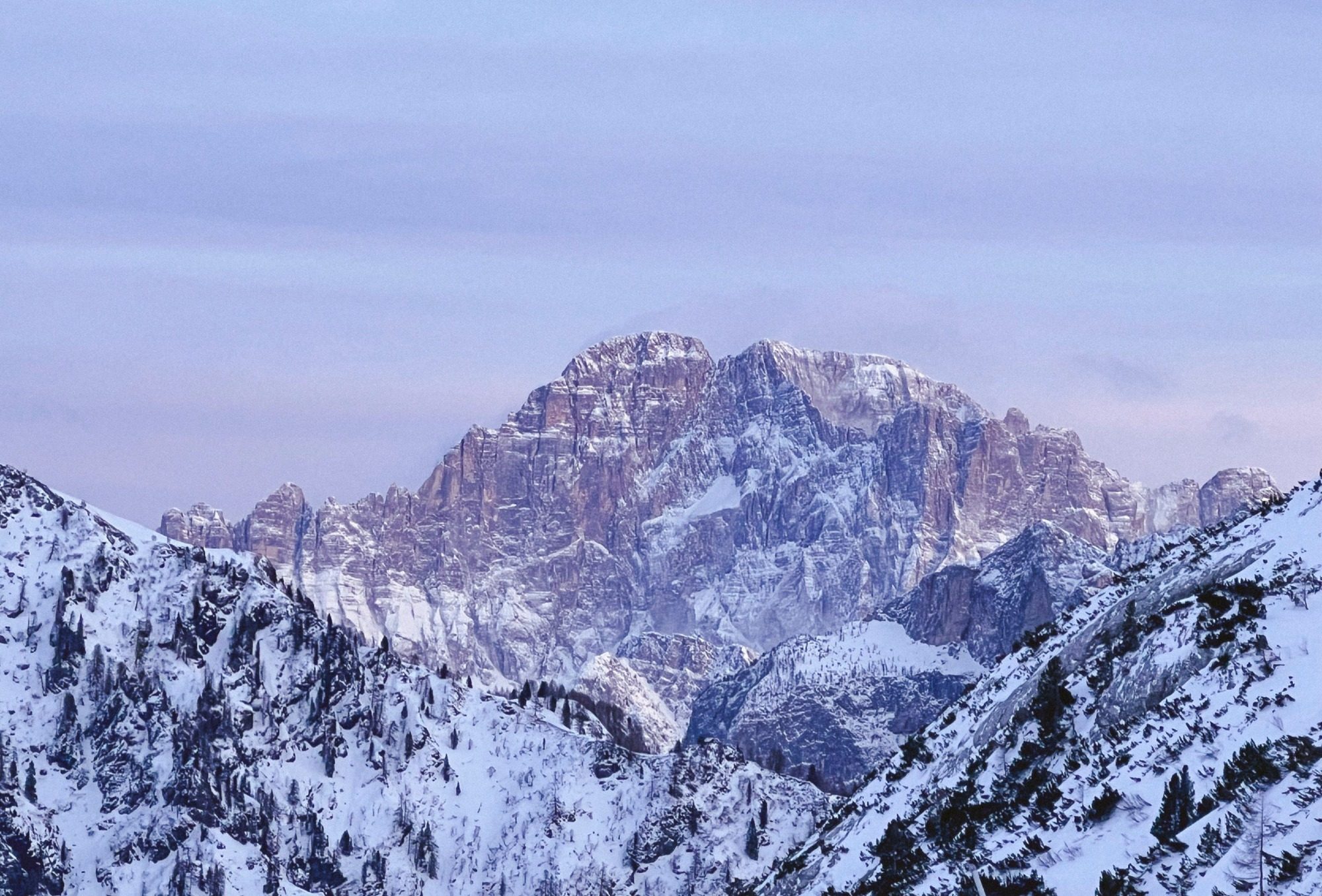 Berge in den Dolomiten