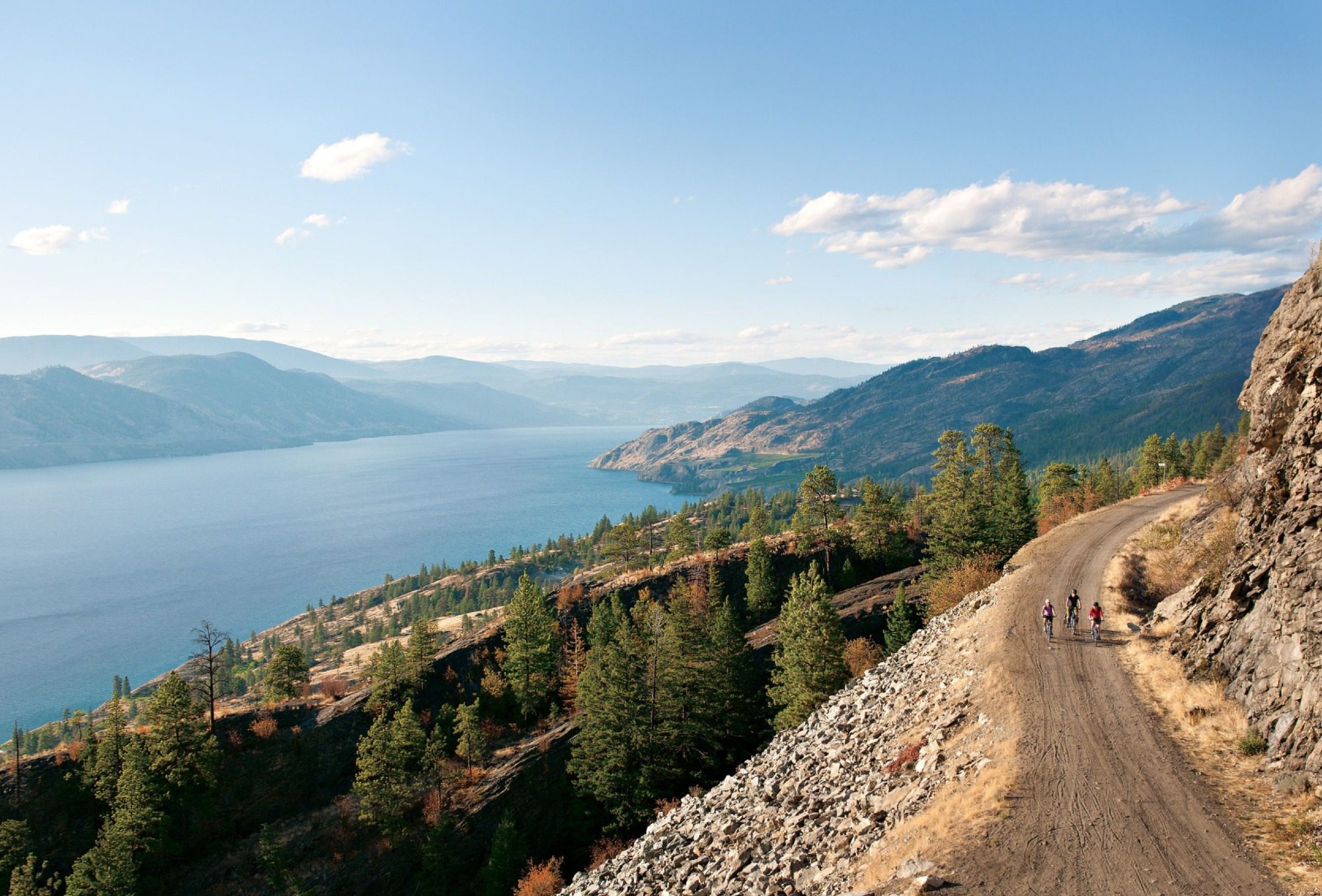Landschaft in Kanada mit See