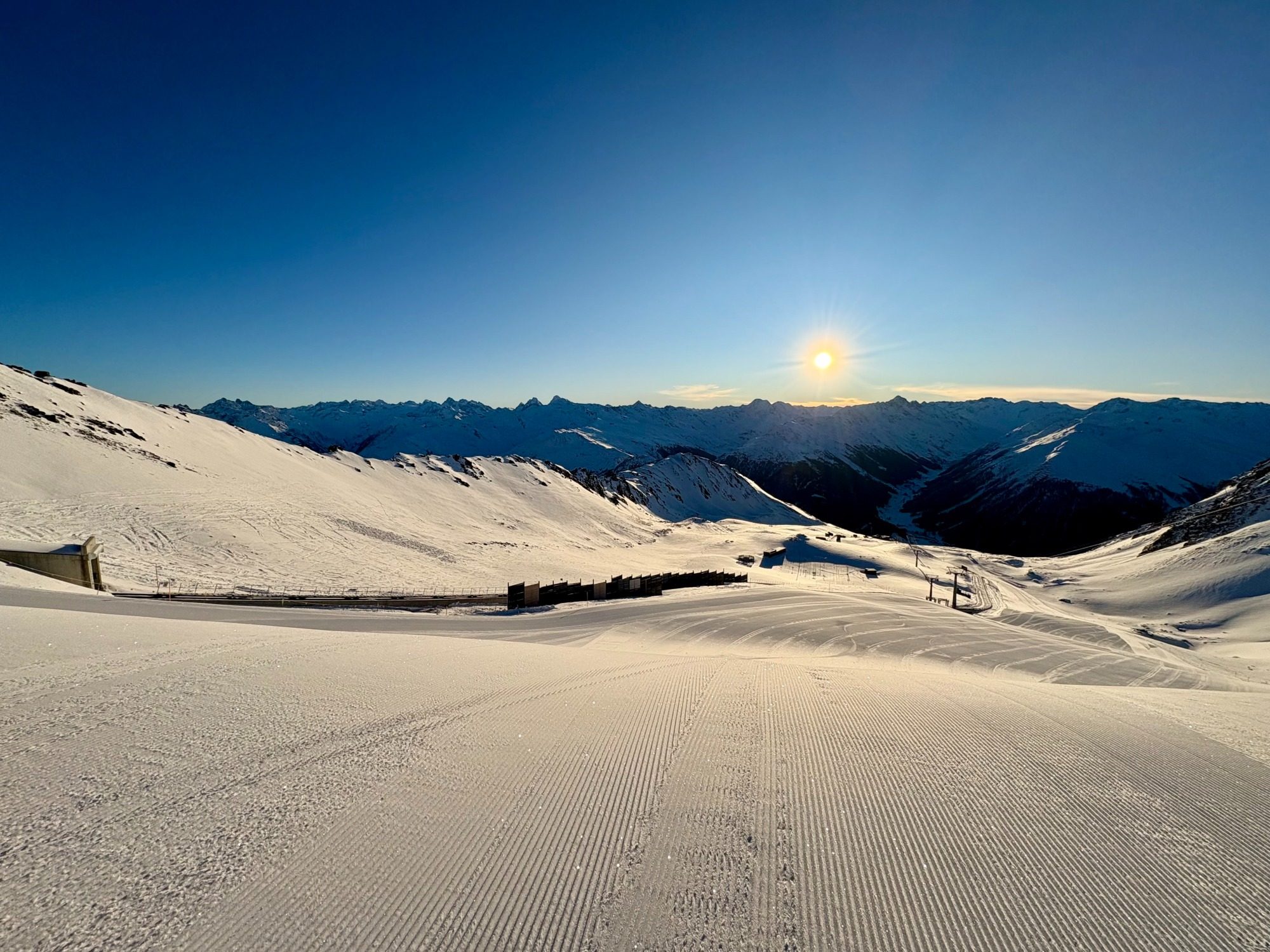 Pause auf der Sonnenterrasse