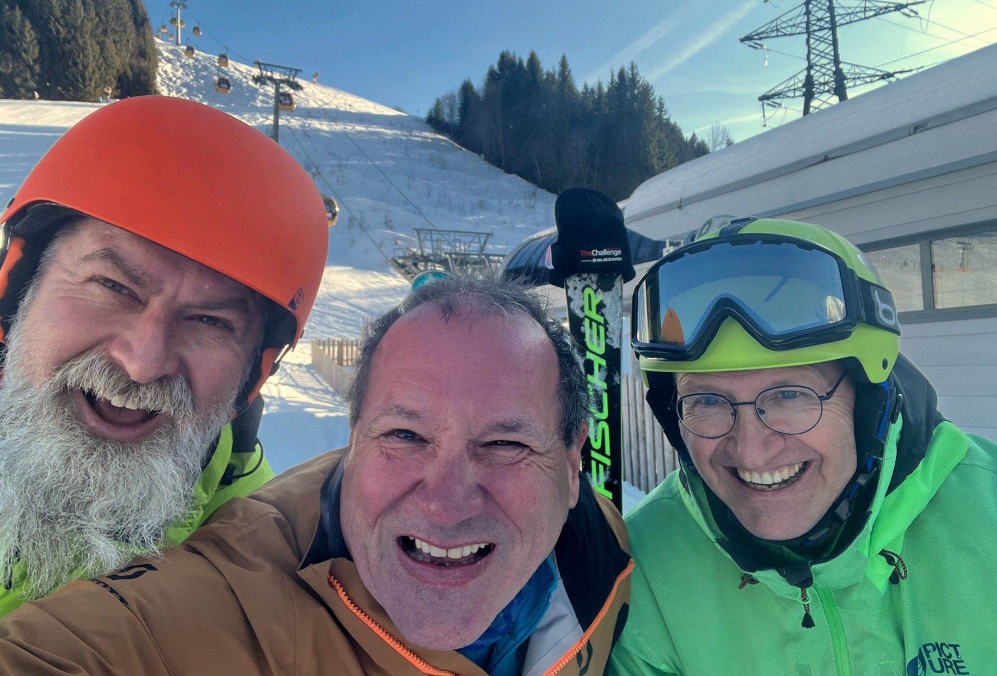 Gruppenbild von 3 Männern