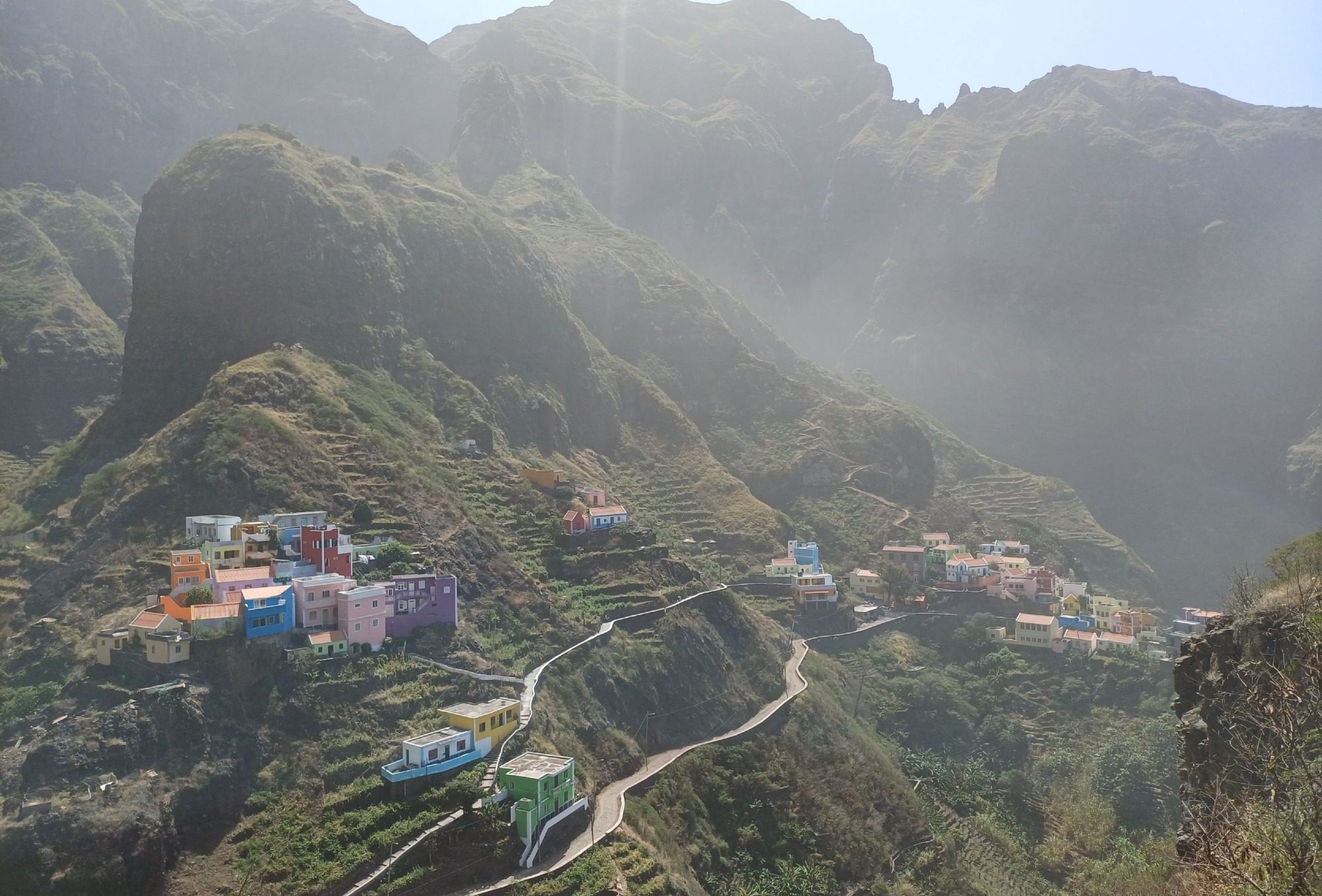 Dorf auf den Kapverden