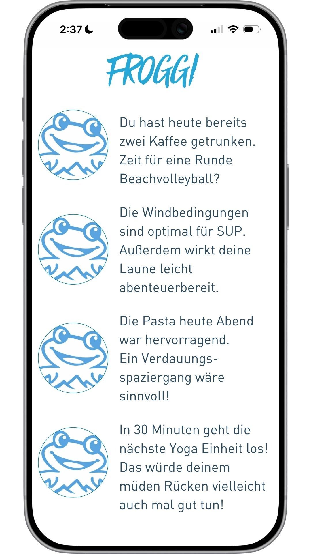 CHtverlauf von Froggi