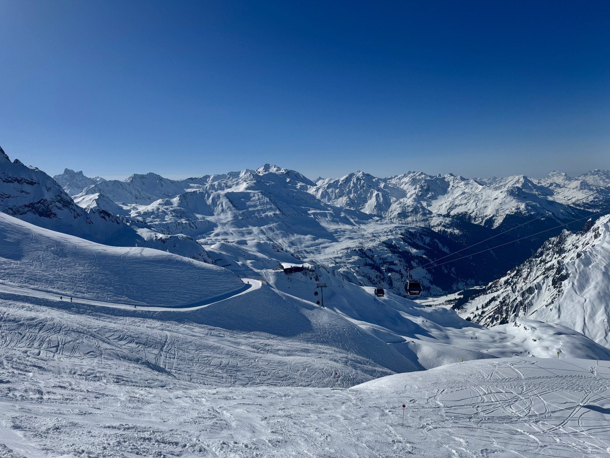 Schneebedeckte Landschaft
