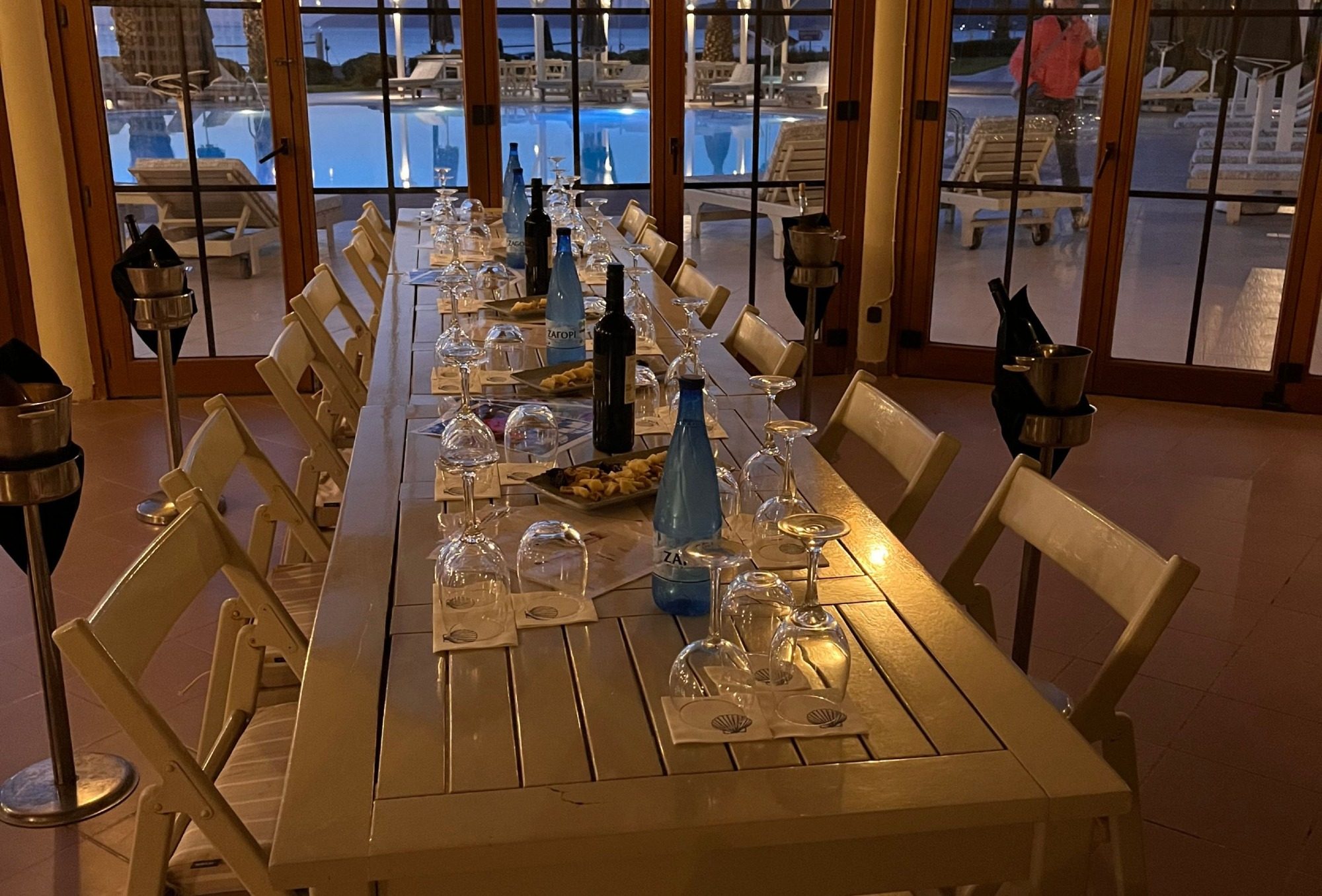 Gedeckter Tisch