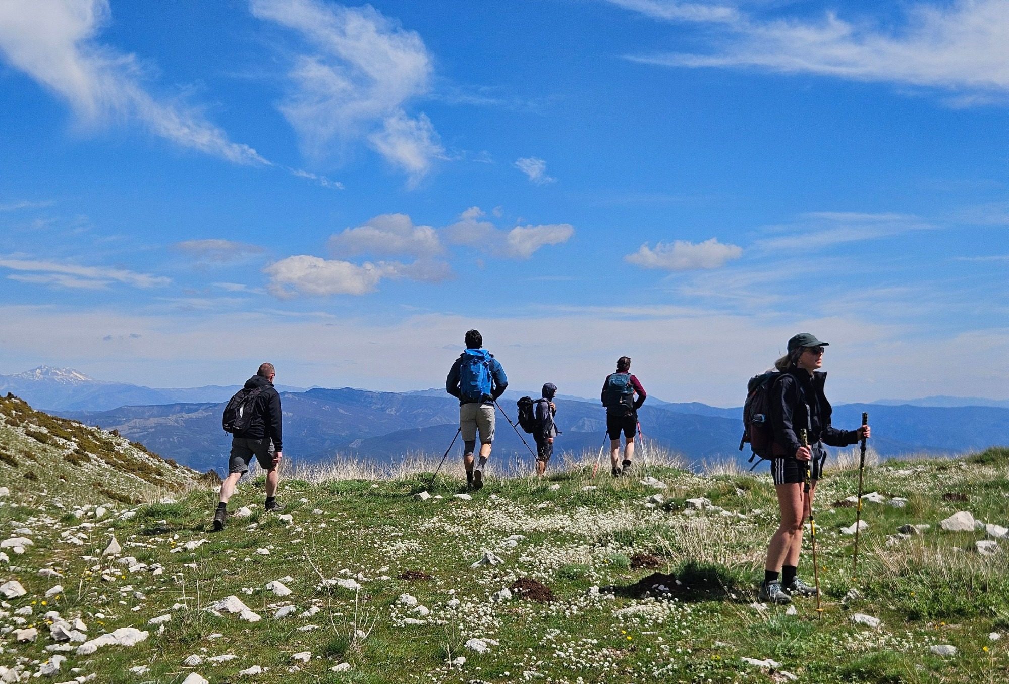 Gruppe Aussicht