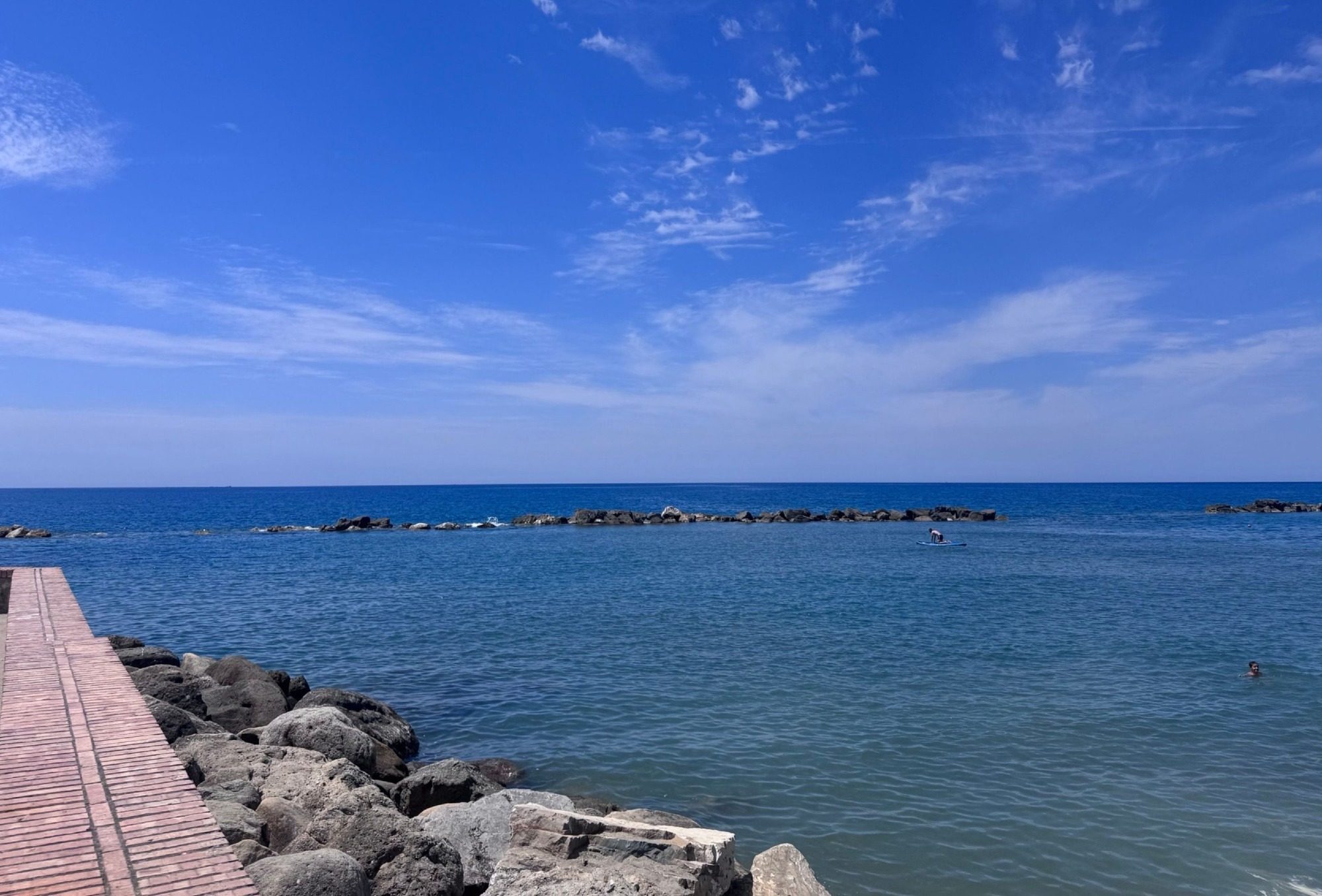 Steg am Meer