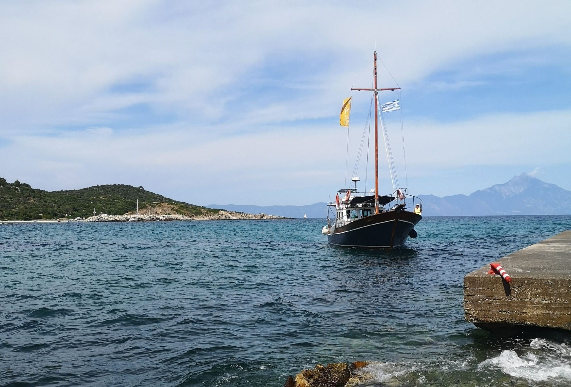 Boot auf dem Meer